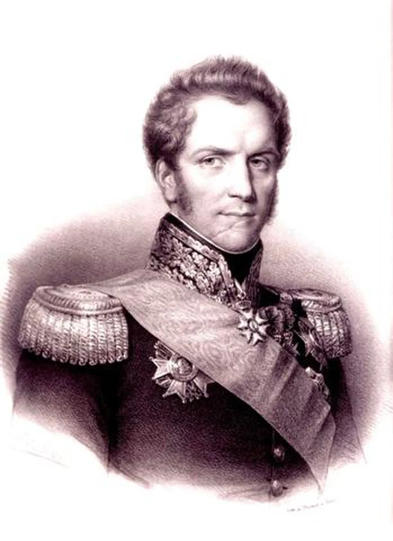 Porträt von Louis-Sébastien Grundler (1774–1833) – Gedenkseite