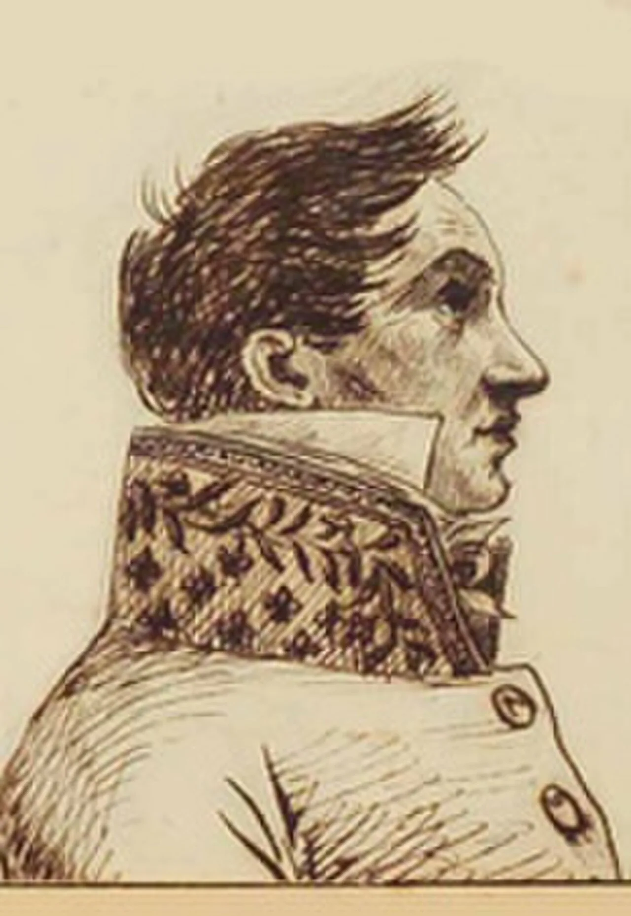 Porträt von Marc-René de Montalembert (1777–1831) – Gedenkseite