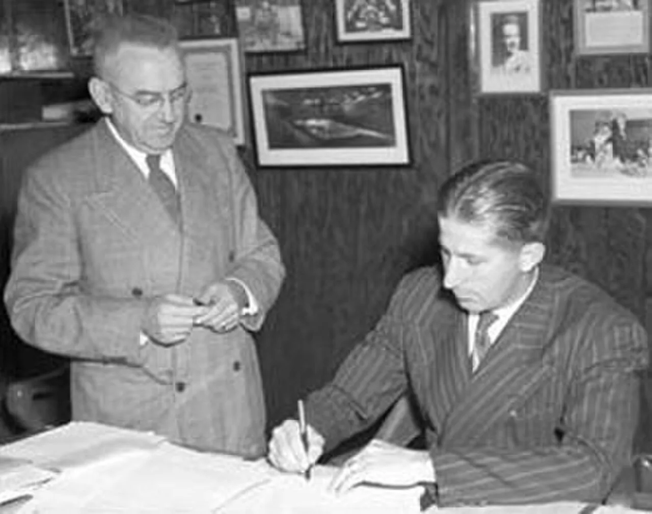 Porträt von Frank J. Selke (1893–1985) – Gedenkseite