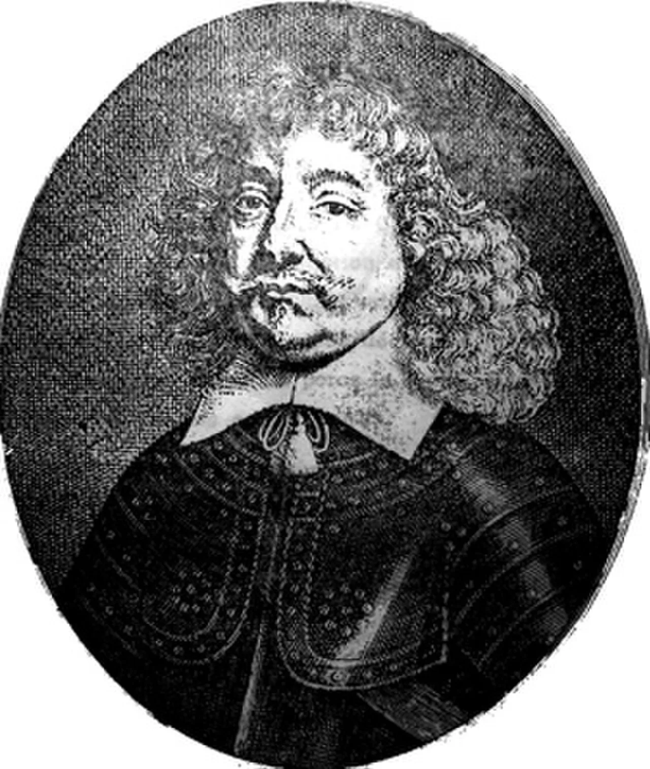 Porträt von Melchior Mitte de Chevrières (1586–1649) – Gedenkseite