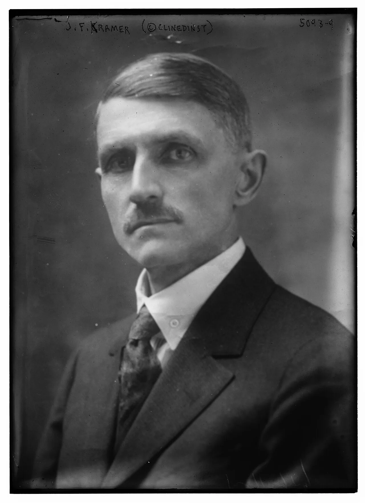 Porträt von John Franklin Kramer (1869–1956) – Gedenkseite