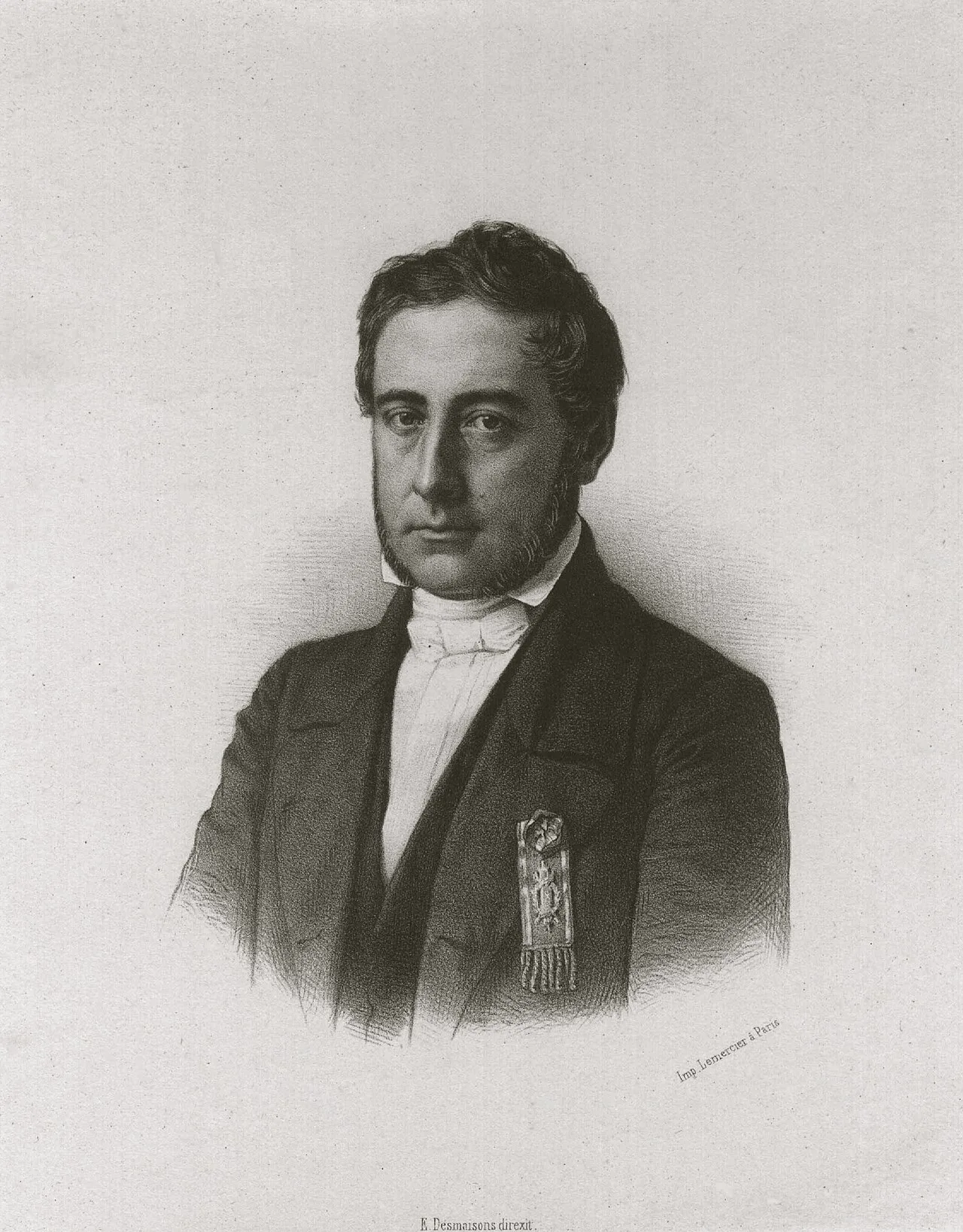 Portrait of Michel Charles Chégaray (1802–1859) – memorial page