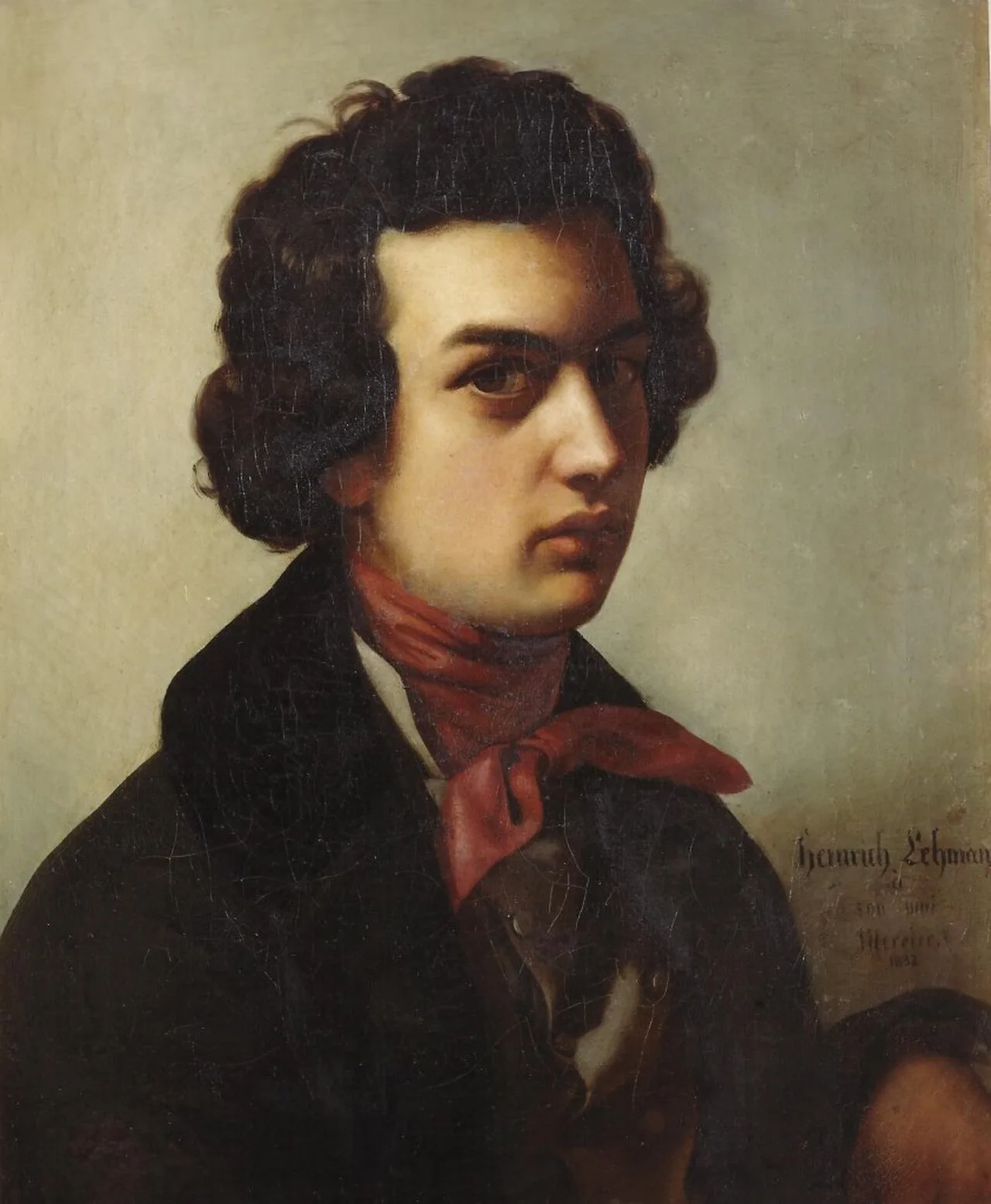 Porträt von Michel Louis Victor Mercier (1810–1891) – Gedenkseite