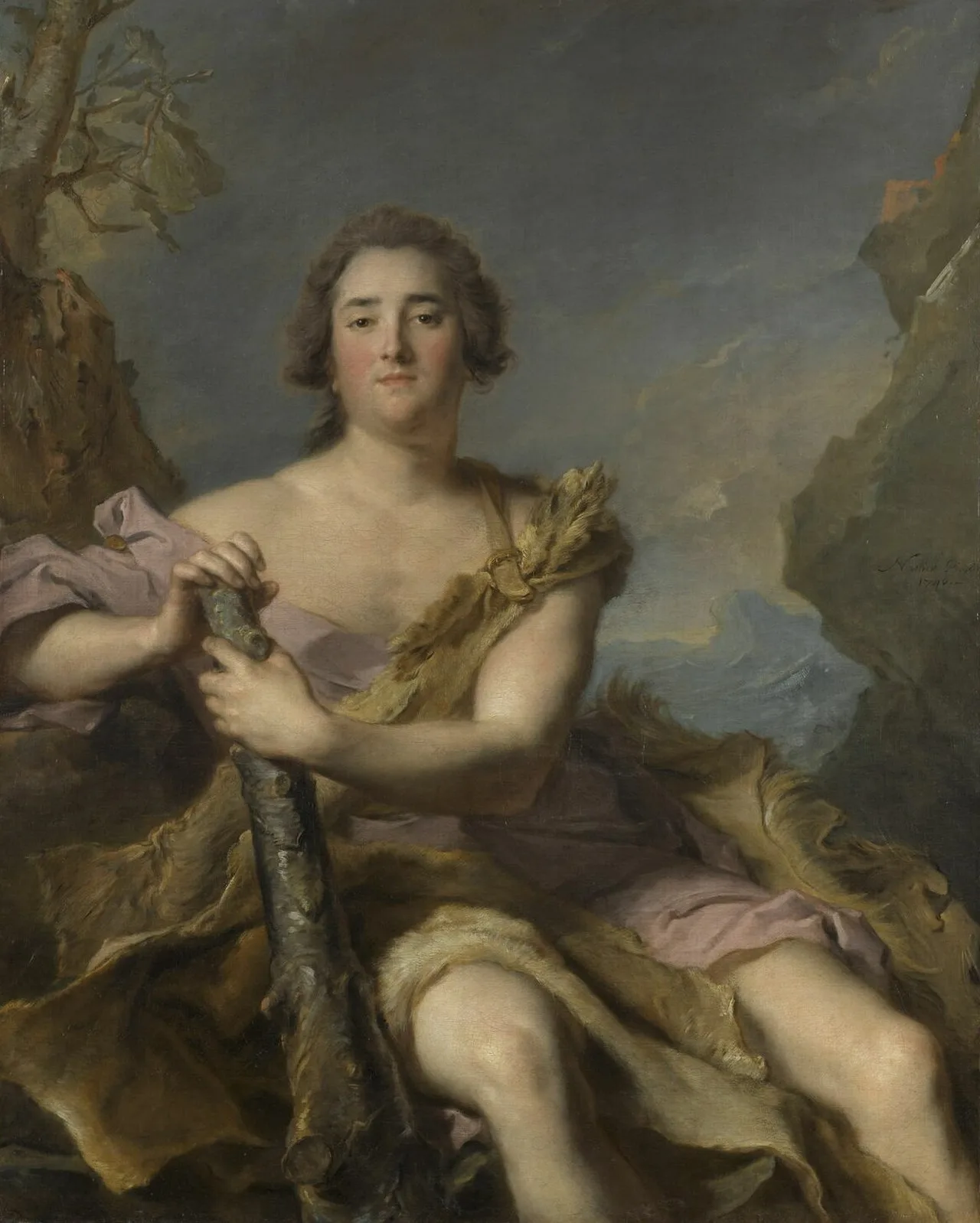 Porträt von Michel Ferdinand d'Albert d'Ailly (1714–1769) – Gedenkseite
