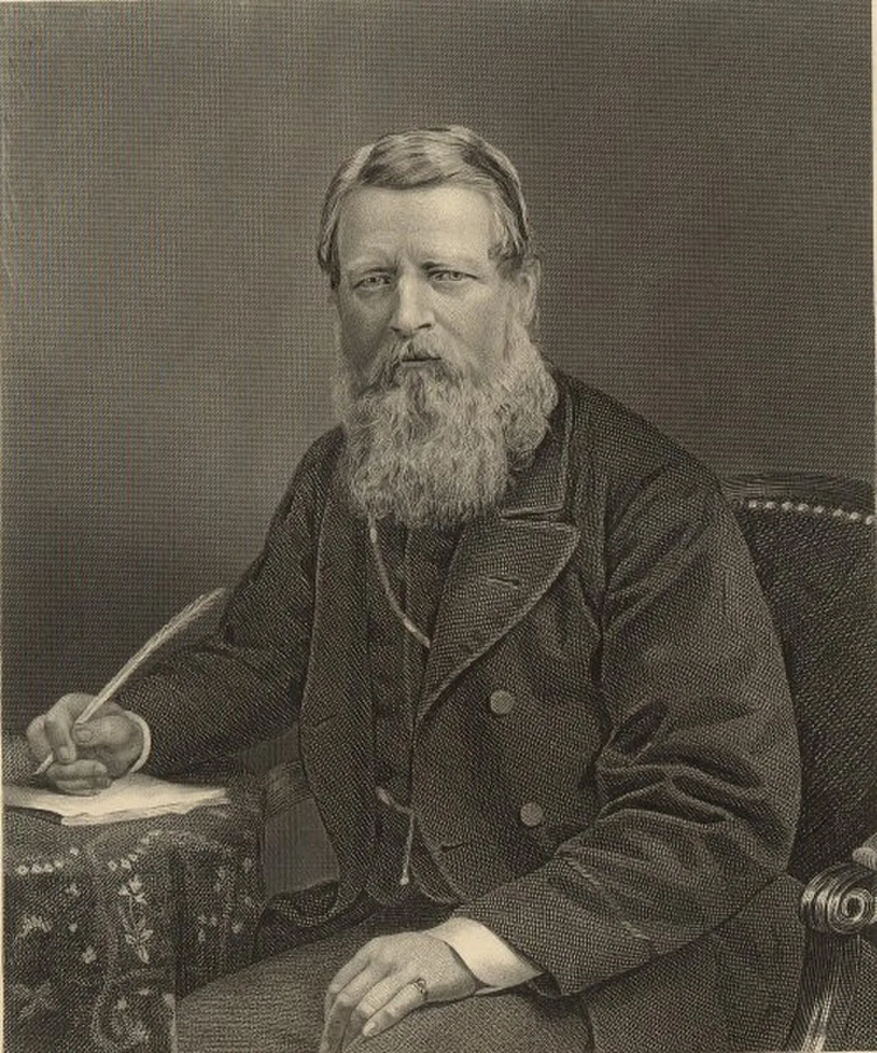Portrait of Stafford Northcote, 1. Earl of Iddesleigh (1818–1887) – memorial page