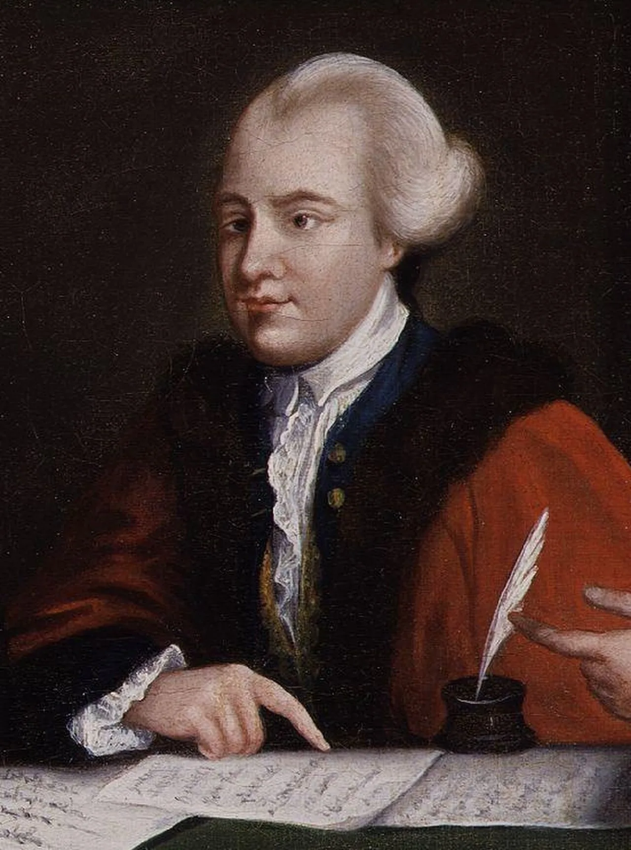 Porträt von John Wilkes (1725–1797) – Gedenkseite