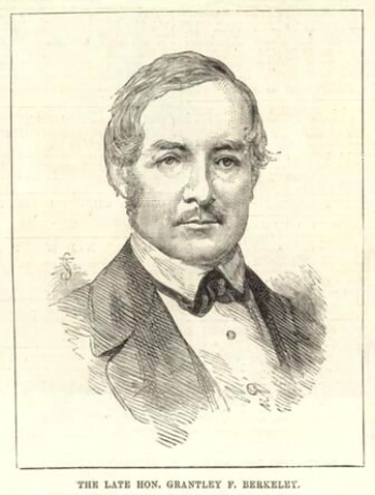 Porträt von Grantley Berkeley (1800–1881) – Gedenkseite