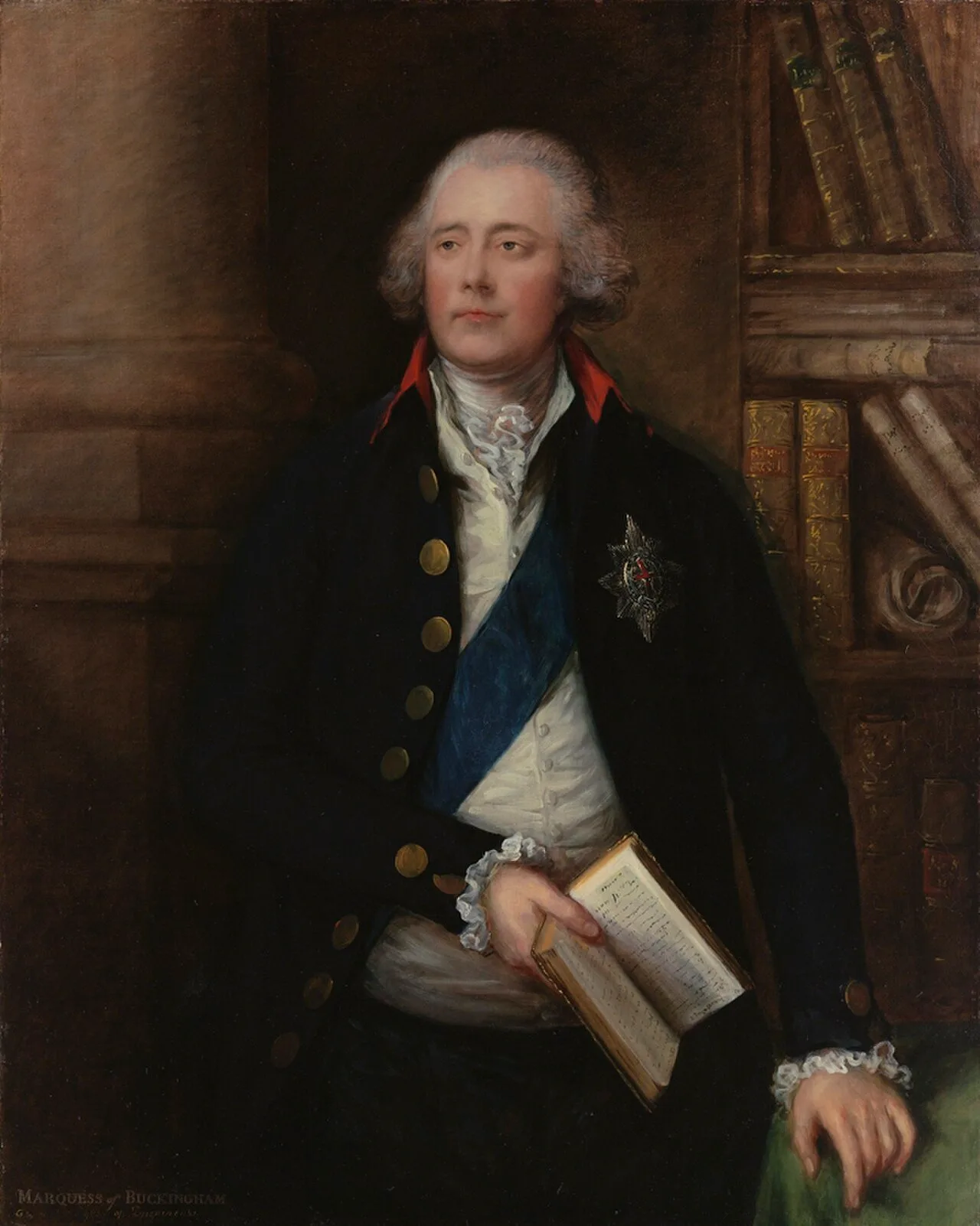 Porträt von George Nugent-Temple-Grenville, 1. Marquess of Buckingham (1753–1813) – Gedenkseite