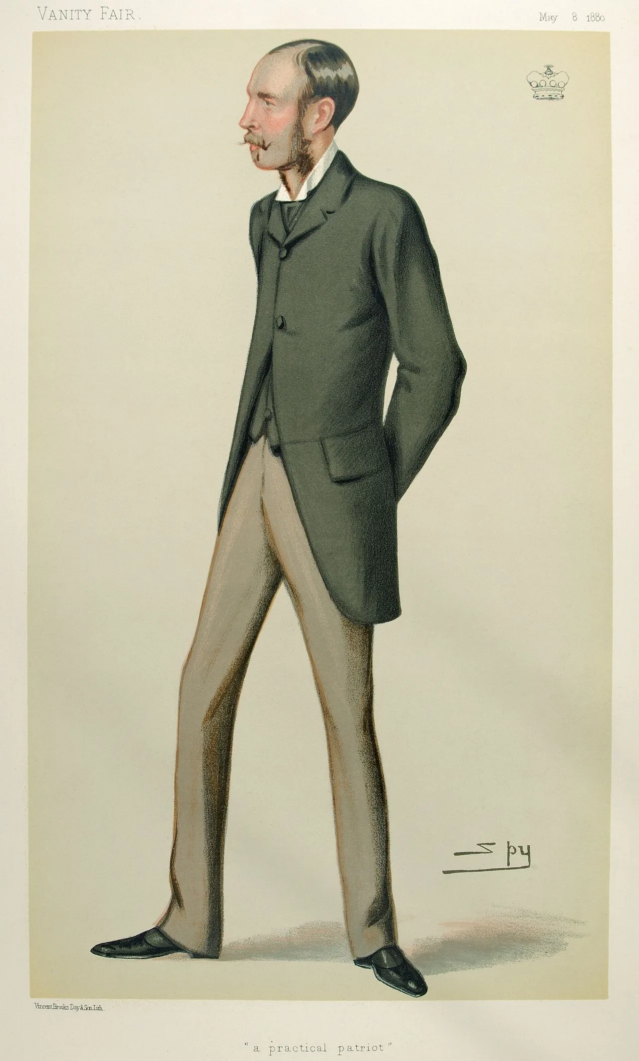 Porträt von Arthur Guinness, 1. Baron Ardilaun (1840–1915) – Gedenkseite