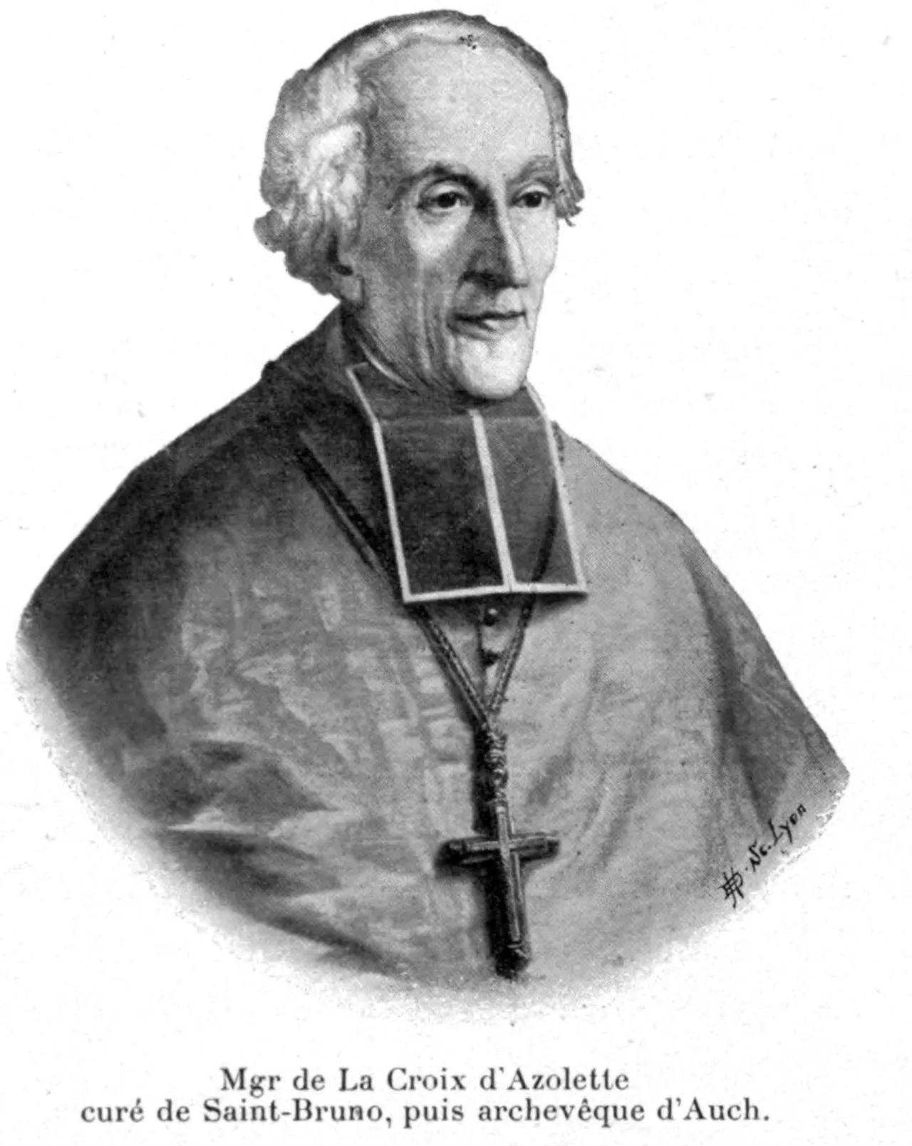 Portrait of Nicolas-Augustin de La Croix d'Azolette (1779–1861) – memorial page