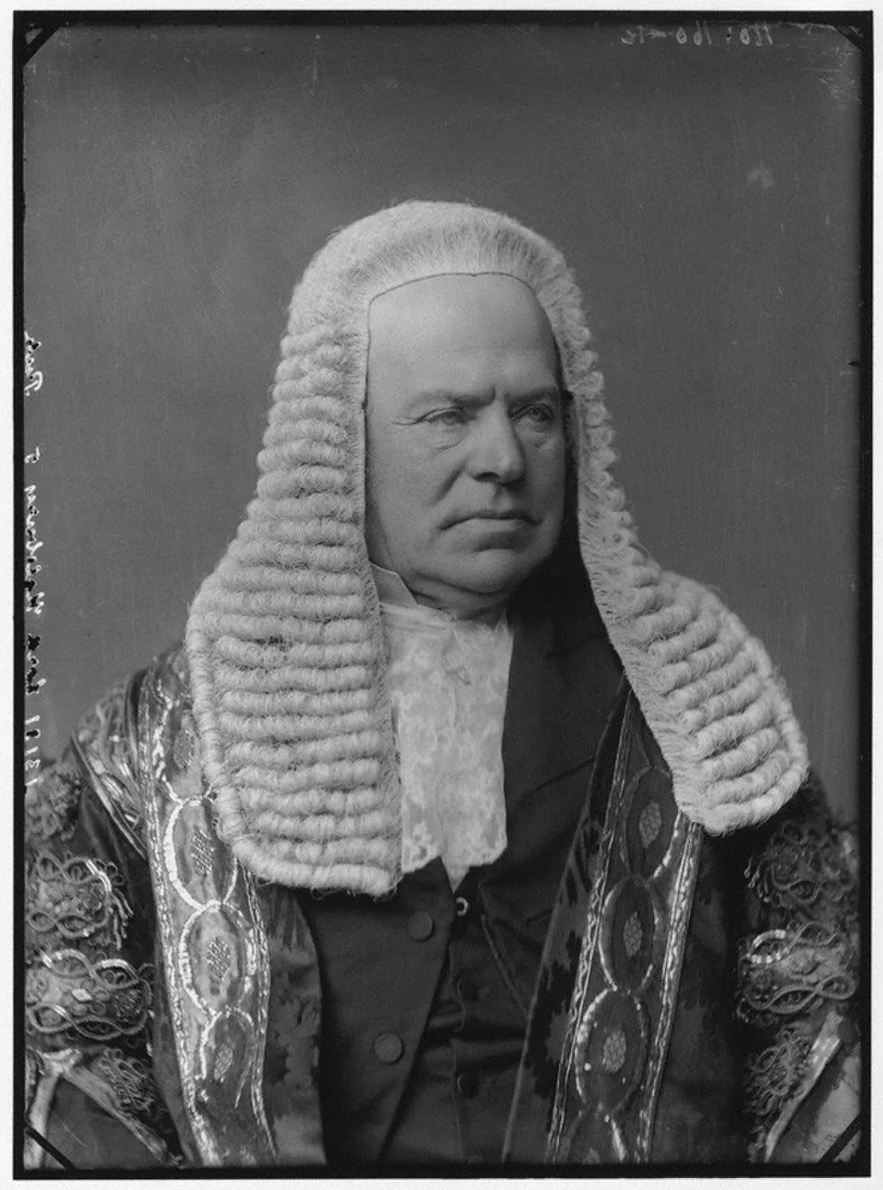 Porträt von Hardinge Giffard, 1. Earl of Halsbury (1823–1921) – Gedenkseite