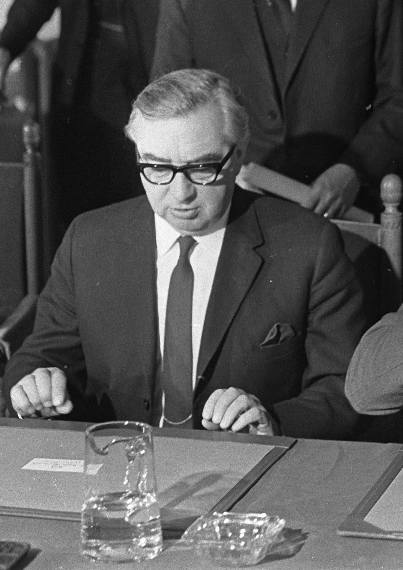 Portrait of George Brown (1914–1985) – memorial page