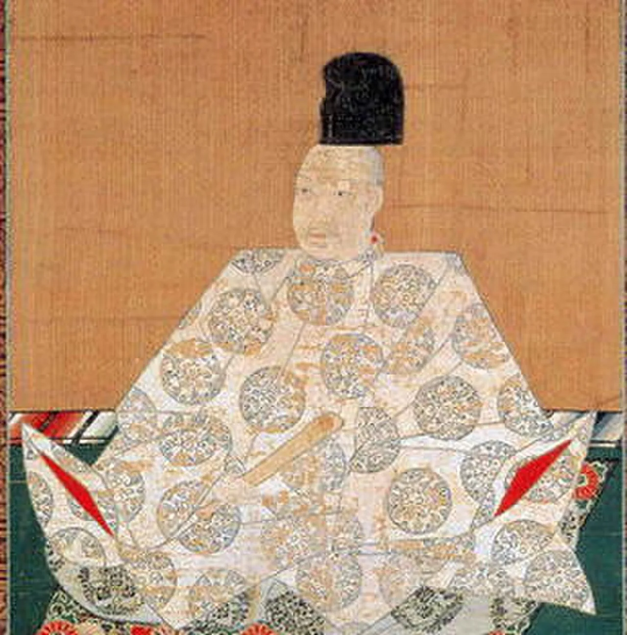 Porträt von Ōgimachi (1517–1593) – Gedenkseite