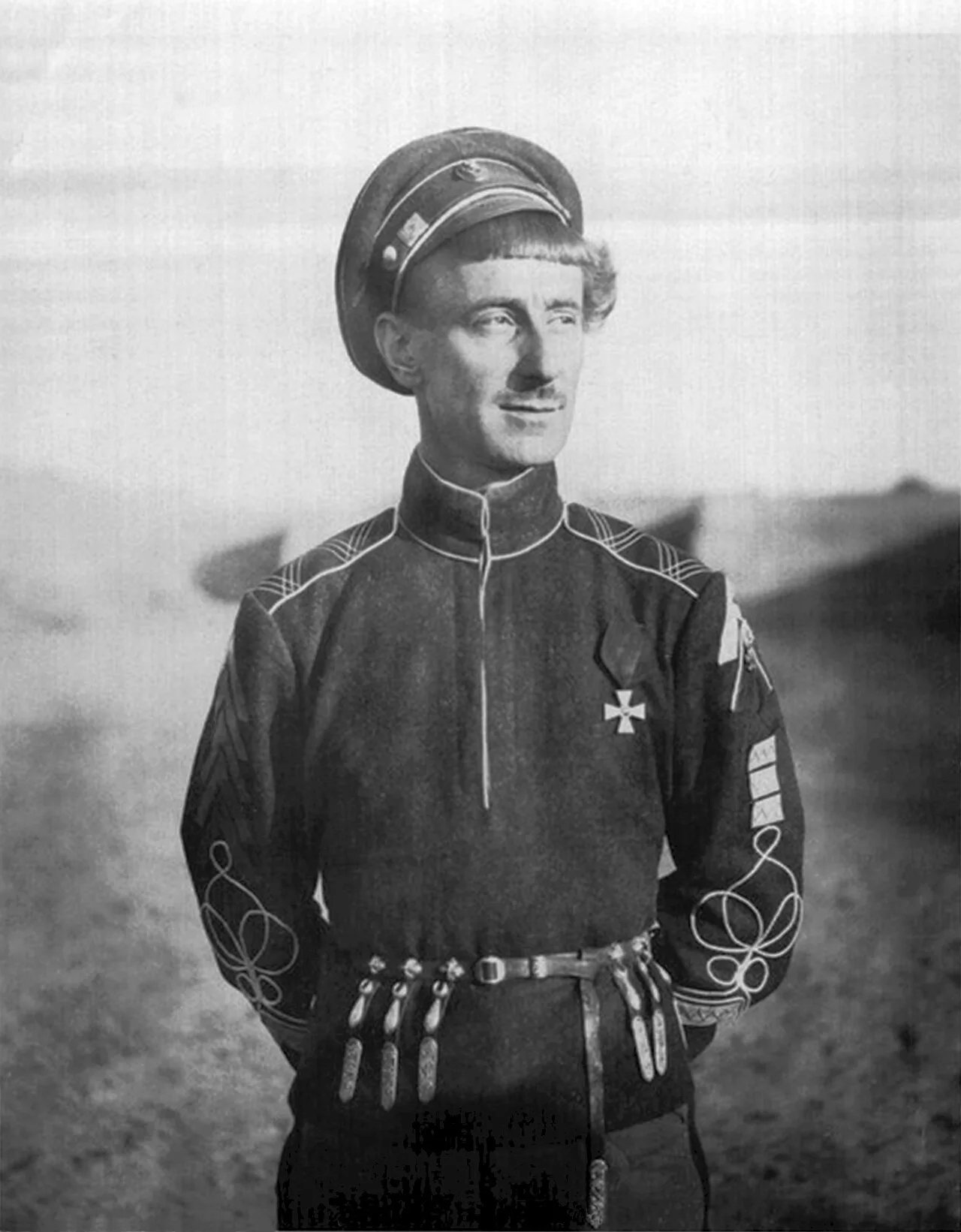 Porträt von Boris Wladimirowitsch Annenkow (1889–1927) – Gedenkseite