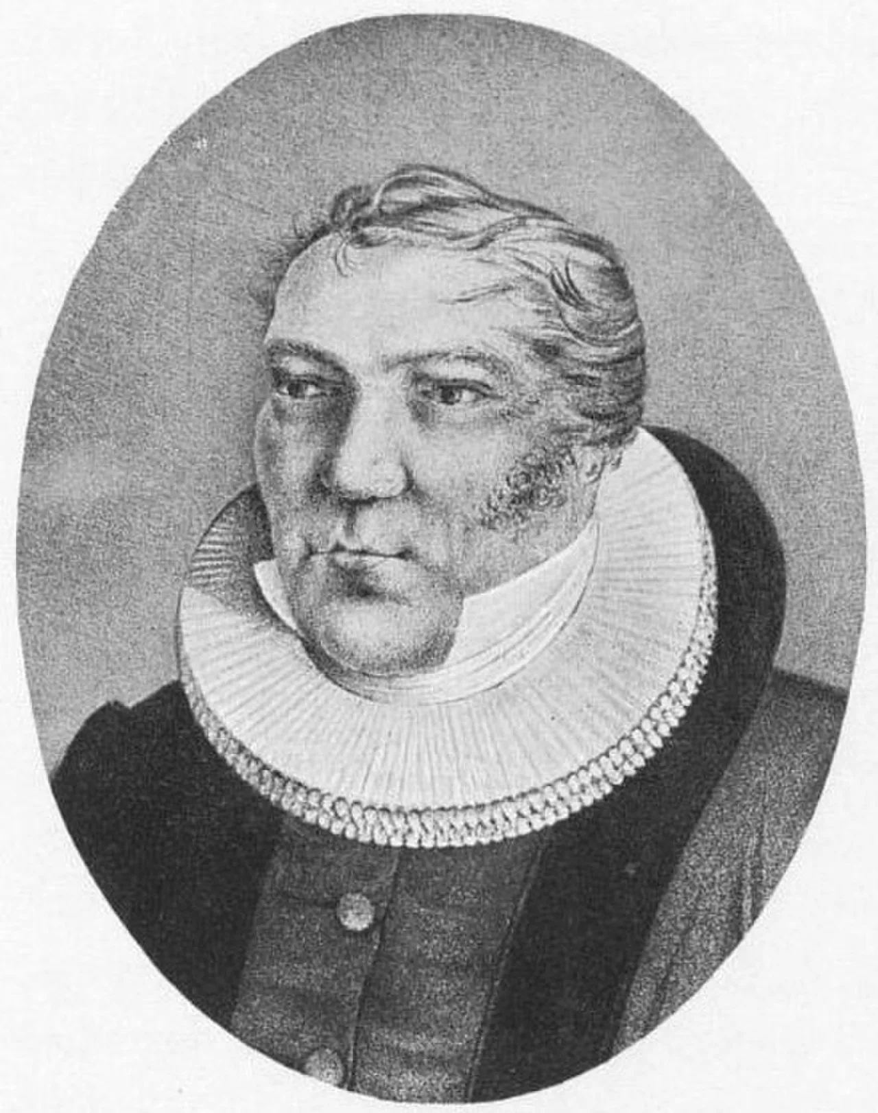 Porträt von Niels Schultz (1780–1832) – Gedenkseite