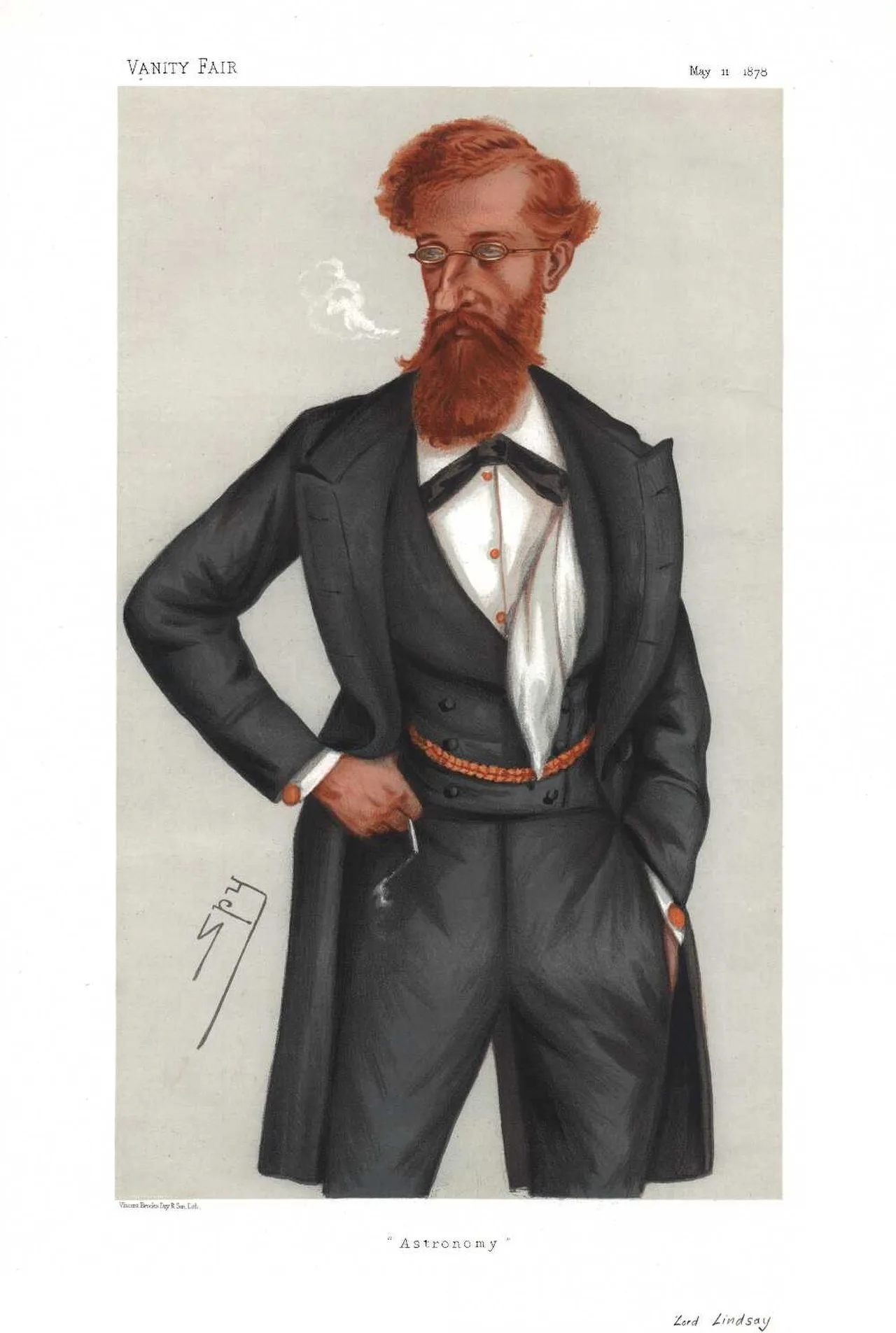 Portrait of James Lindsay, 26. Earl of Crawford (1847–1913) – memorial page