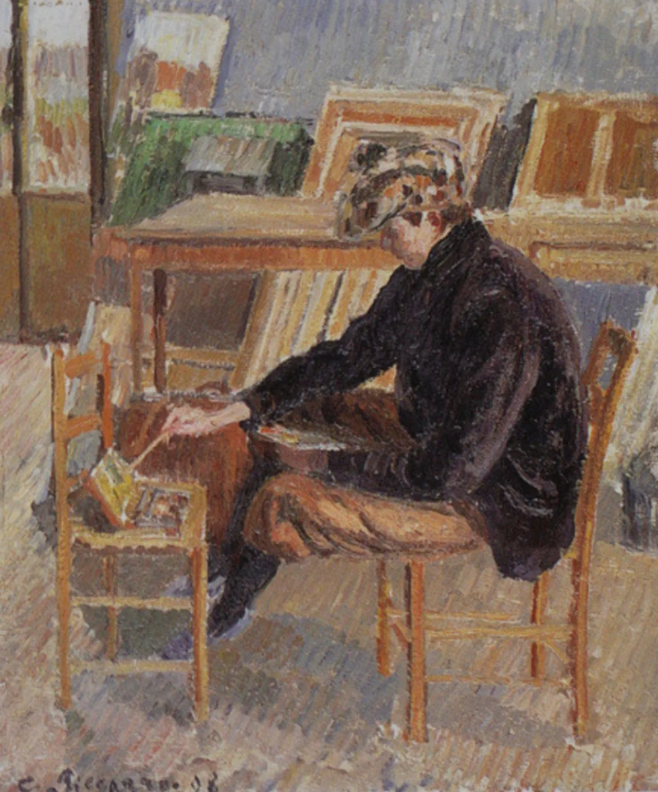 Porträt von Paul Émile Pissarro (1884–1972) – Gedenkseite