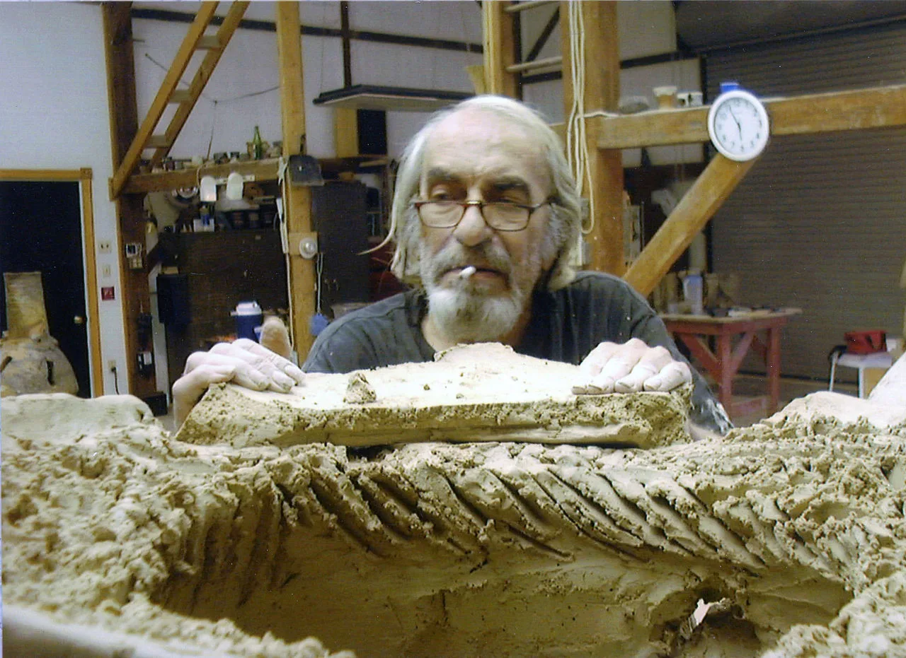 Porträt von Peter Voulkos (1924–2002) – Gedenkseite