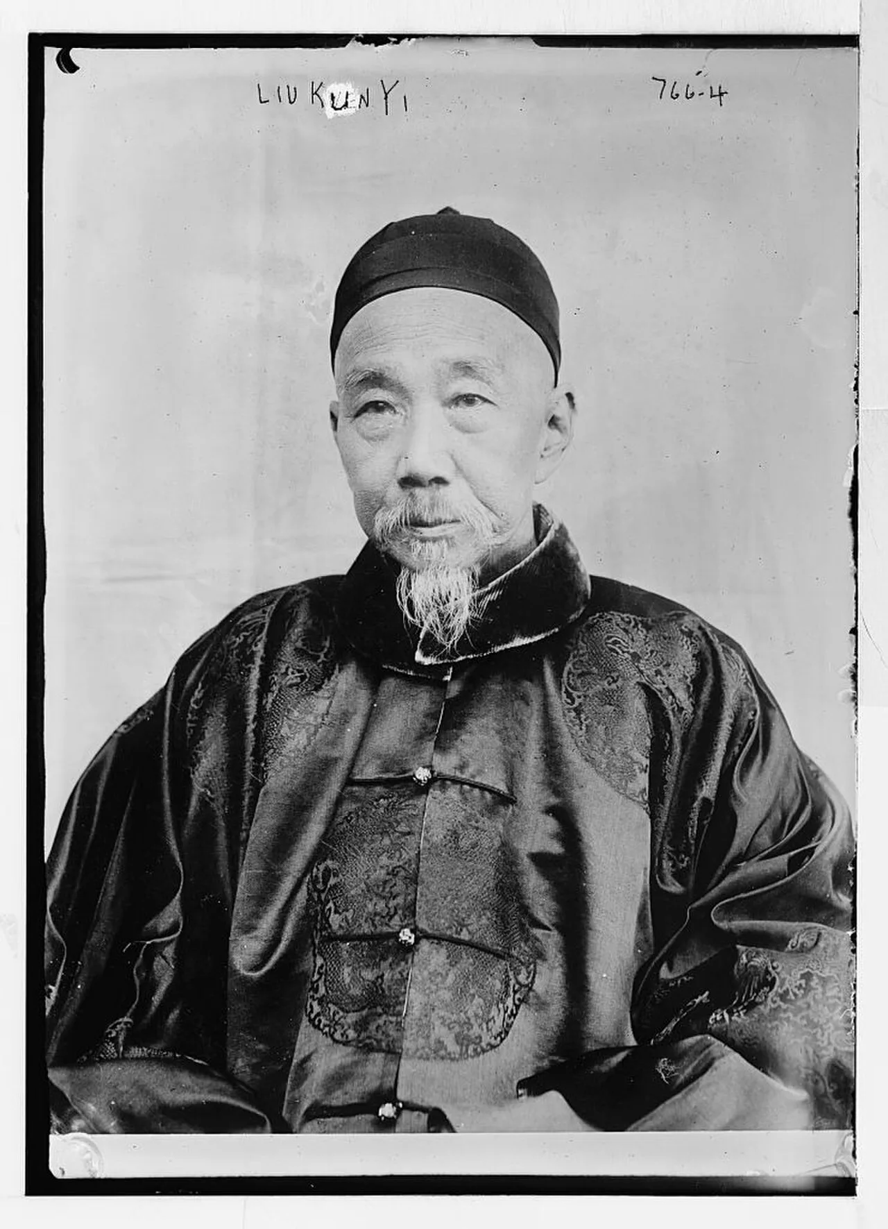 Porträt von Liu Kunyi (1830–1902) – Gedenkseite