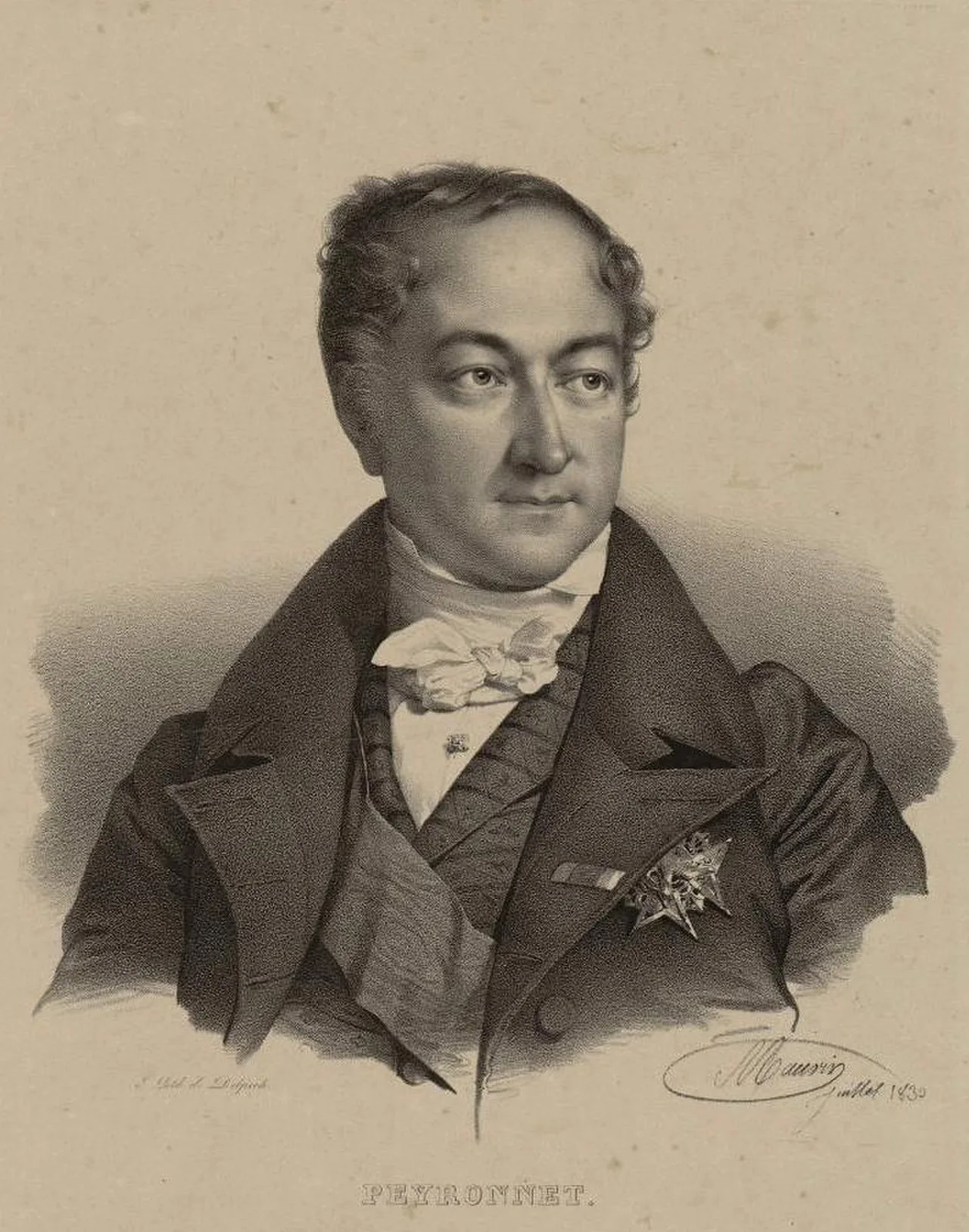 Portrait of Pierre-Denis de Peyronnet (1778–1854) – memorial page
