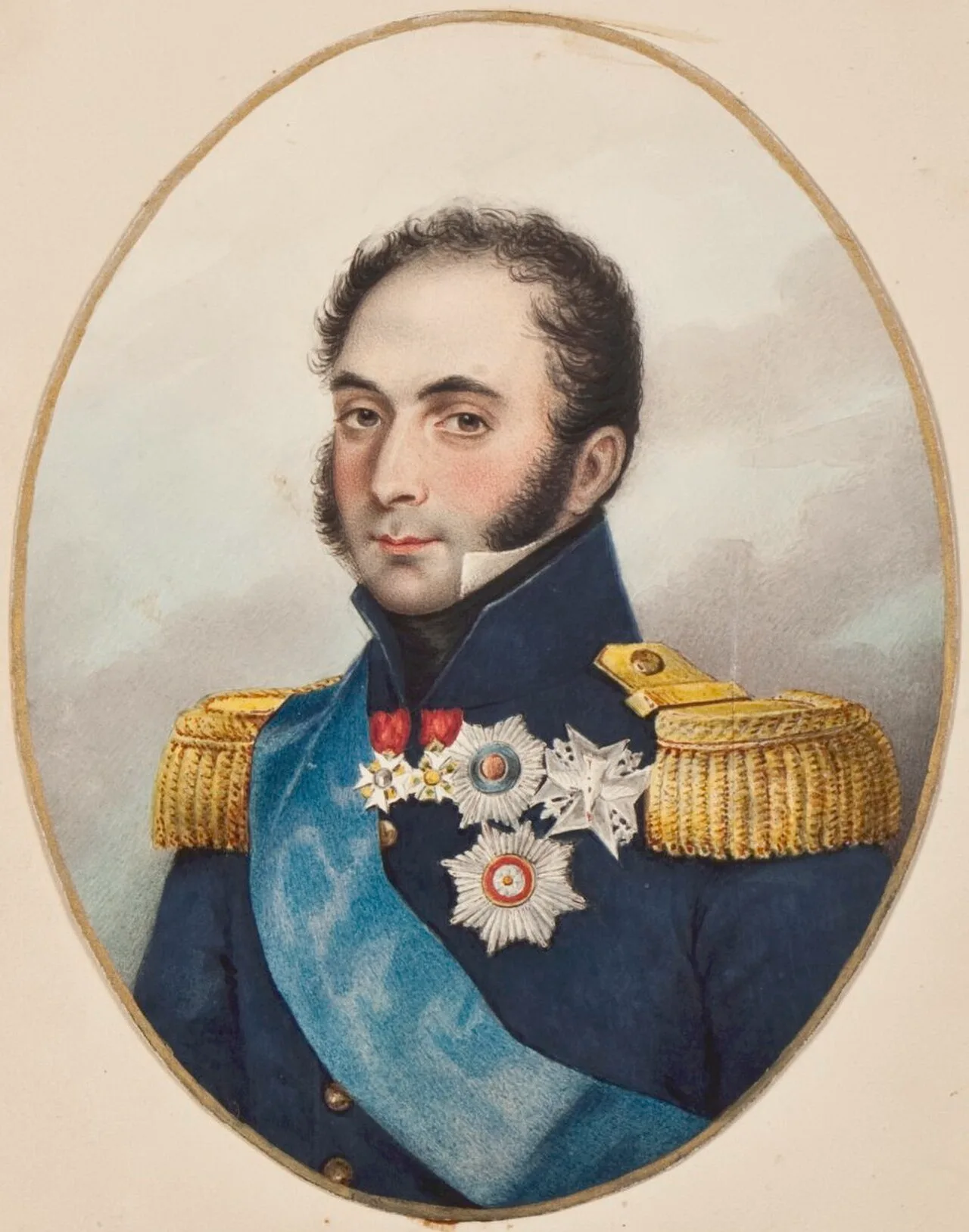 Portrait of Auguste Ferron de La Ferronnays (1777–1842) – memorial page