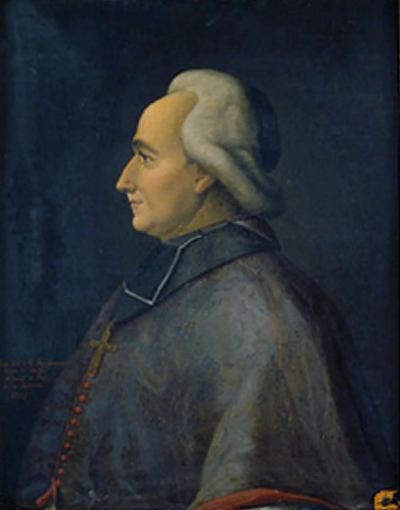 Porträt von Pierre-Louis de La Rochefoucauld-Bayers (1744–1792) – Gedenkseite