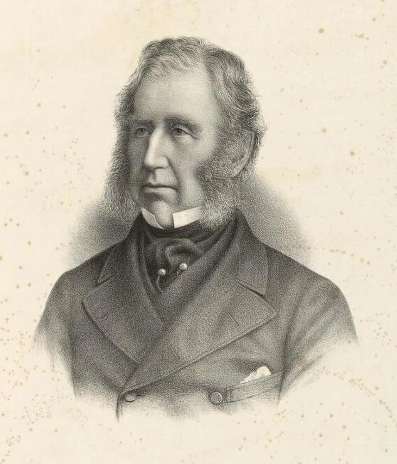 Porträt von Edward Douglas-Pennant, 1st Baron Penrhyn (1800–1886) – Gedenkseite