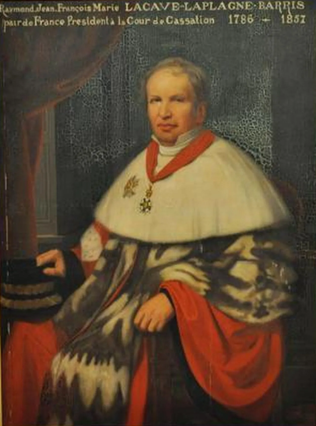 Portrait of Raymond Lacave-Laplagne (1786–1857) – memorial page