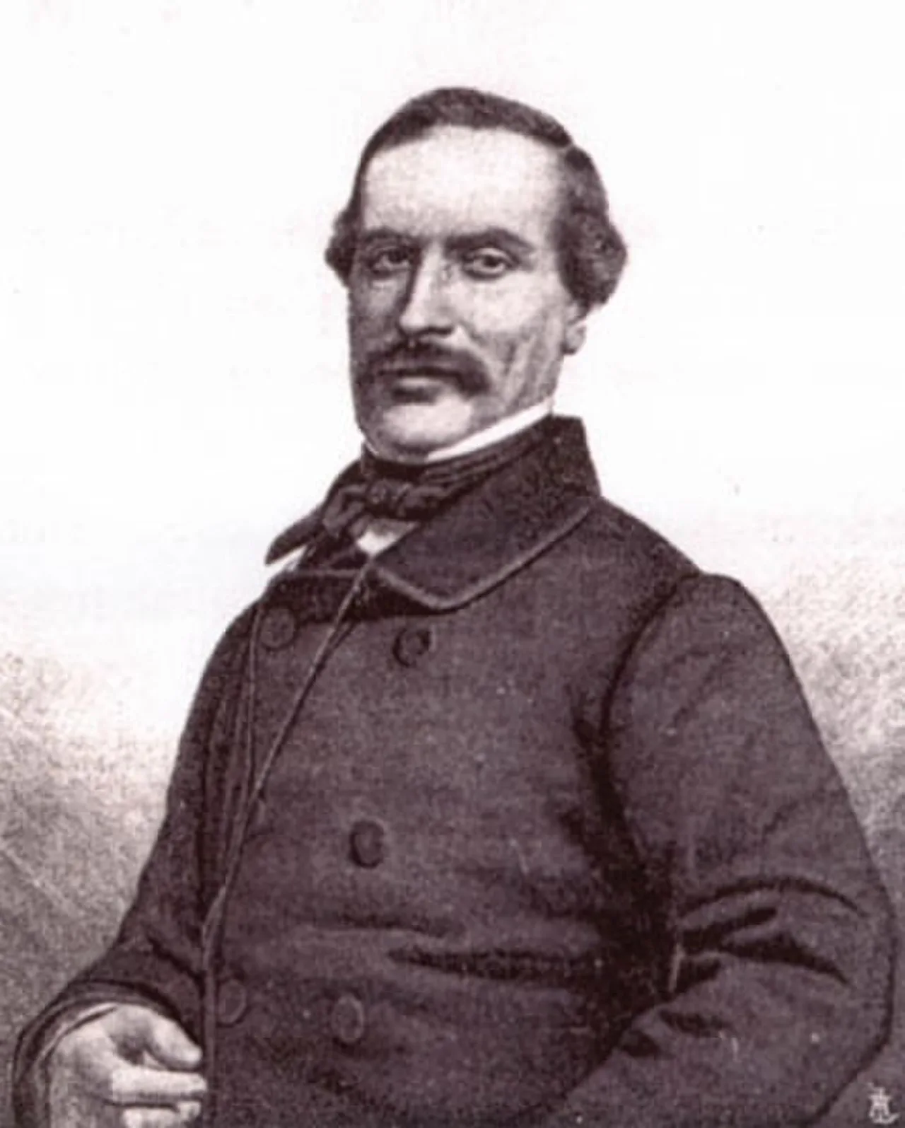 Porträt von Riccardo Sineo (1805–1876) – Gedenkseite