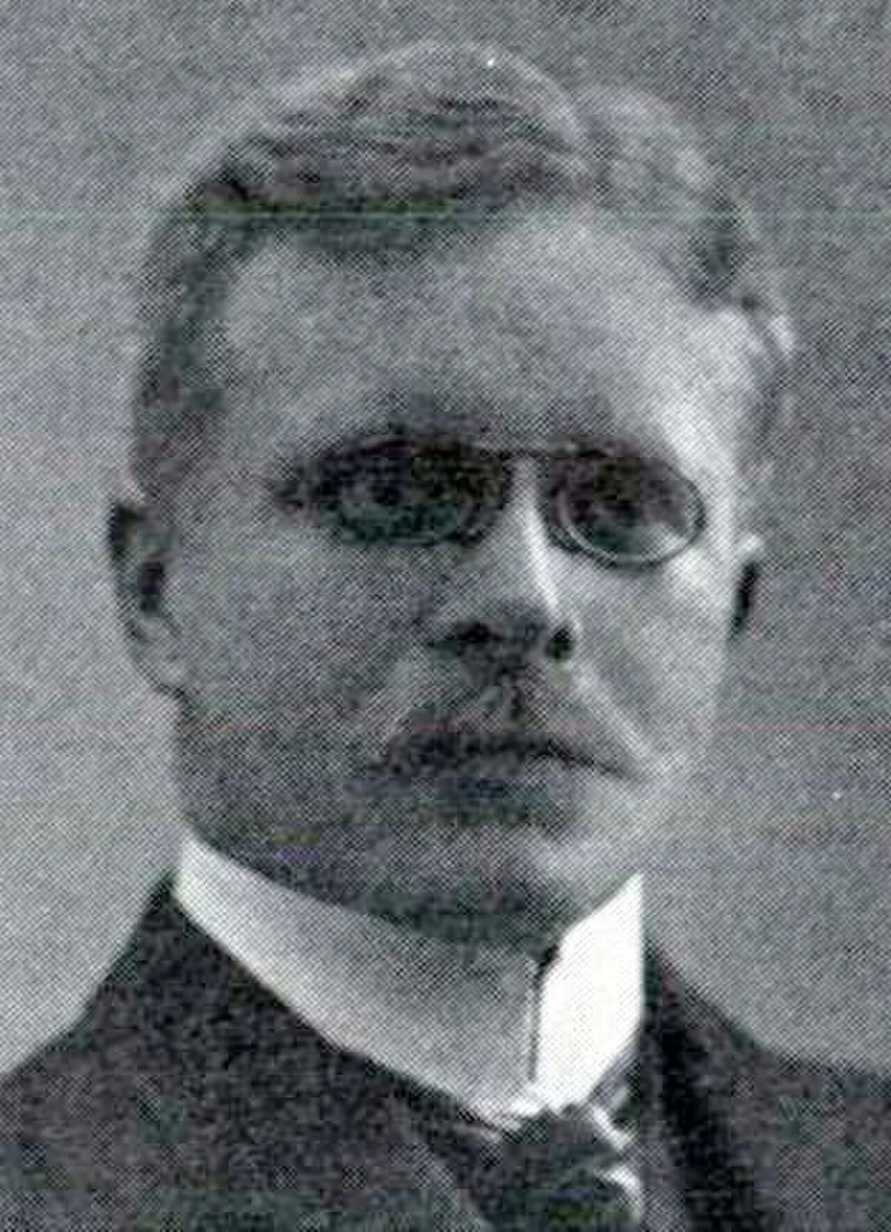 Porträt von Johan Aschehoug Kiær (1869–1931) – Gedenkseite