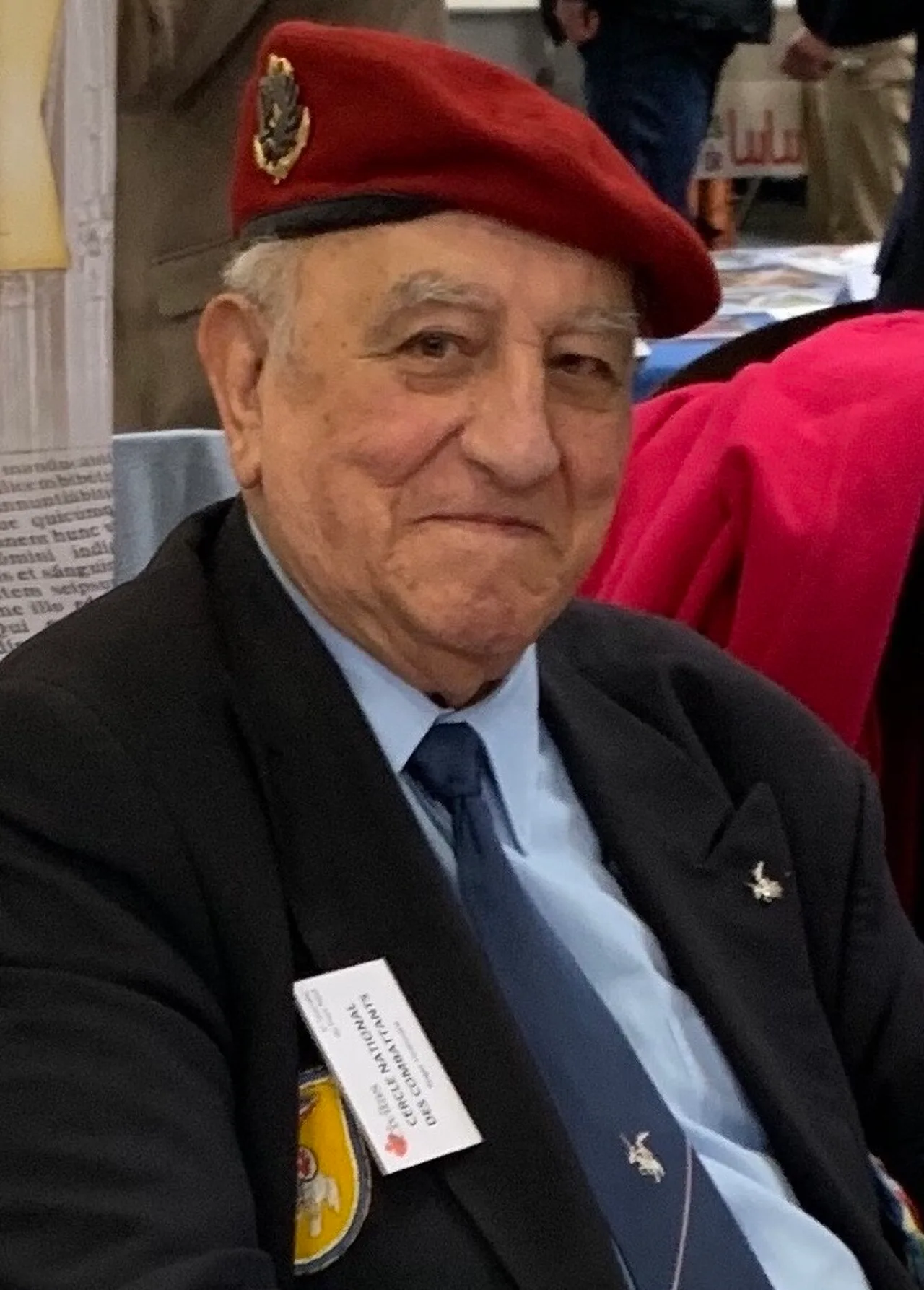Portrait of Roger Holeindre (1929–2020) – memorial page