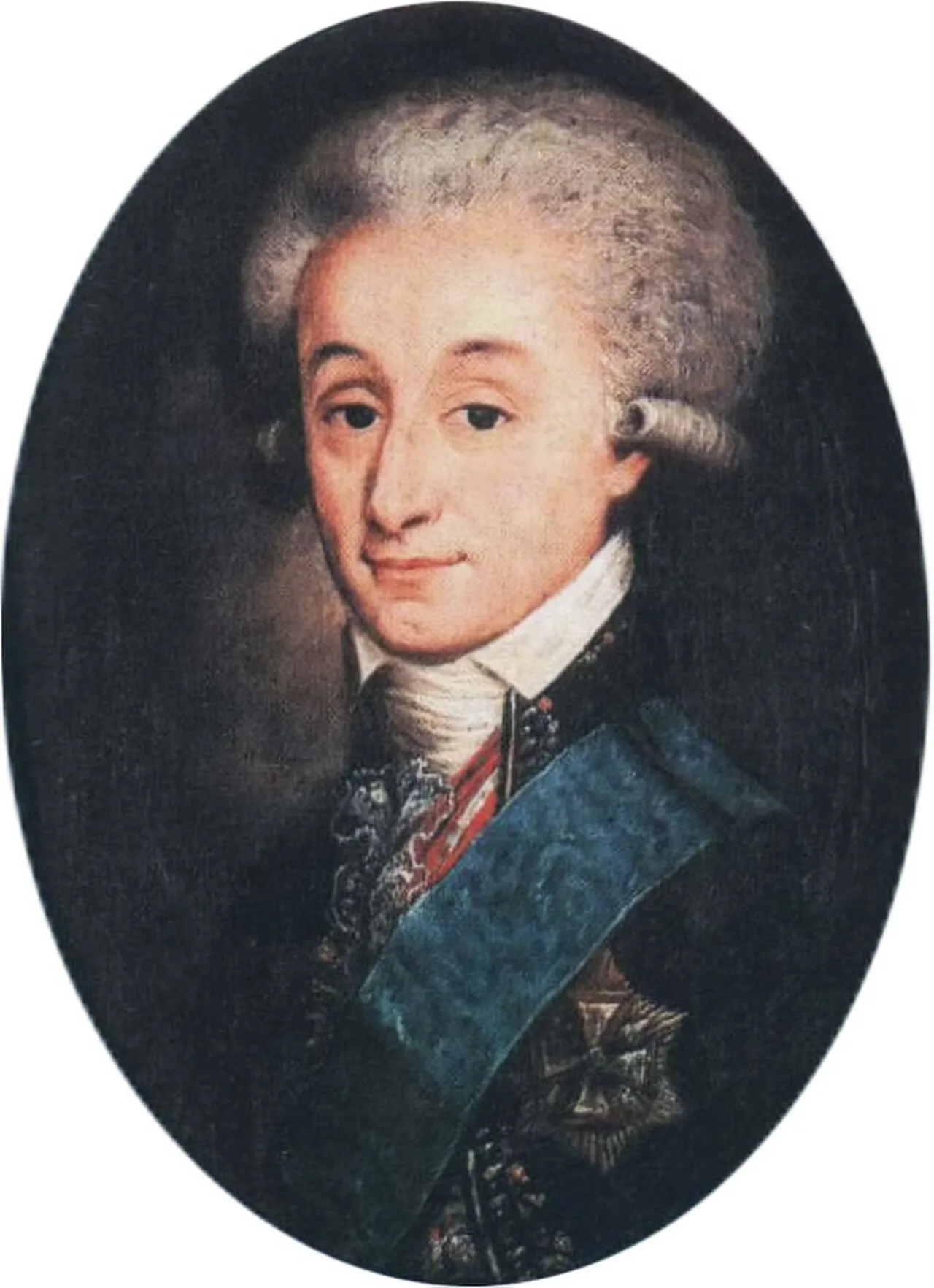 Porträt von Maciej Radziwiłł (1749–1800) – Gedenkseite