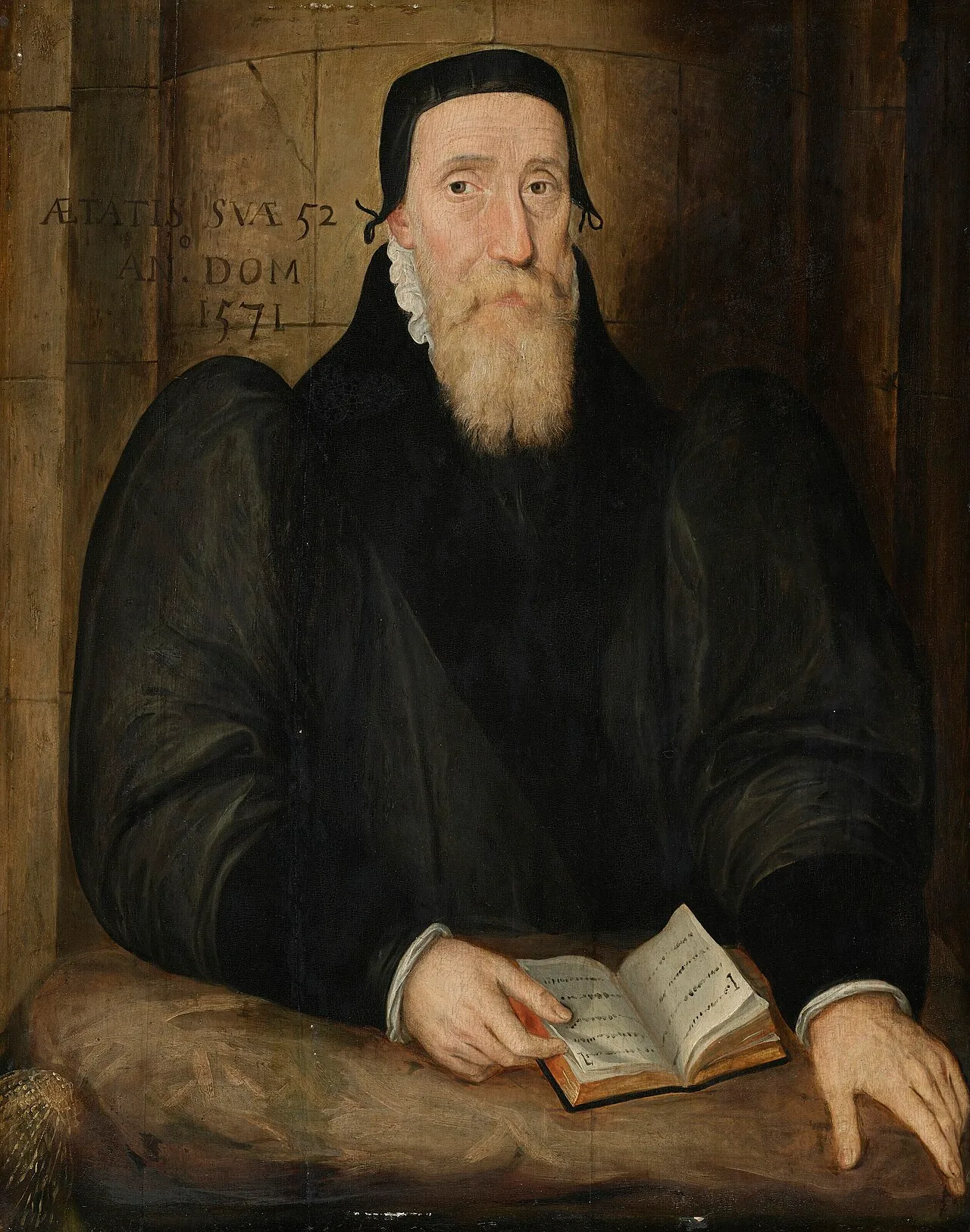 Portrait of Edwin Sandys (1519–1588) – memorial page