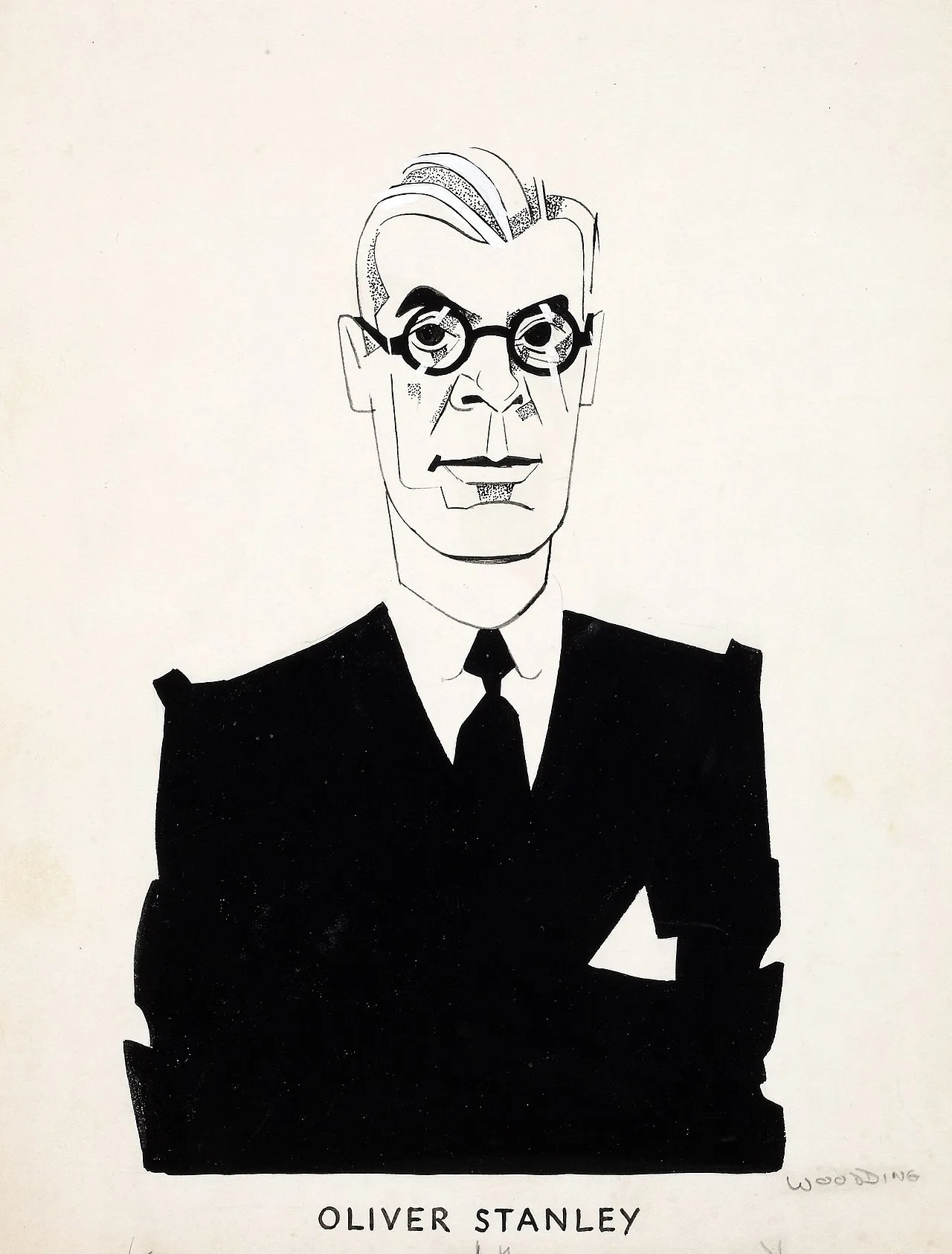 Porträt von Oliver Stanley (1896–1950) – Gedenkseite