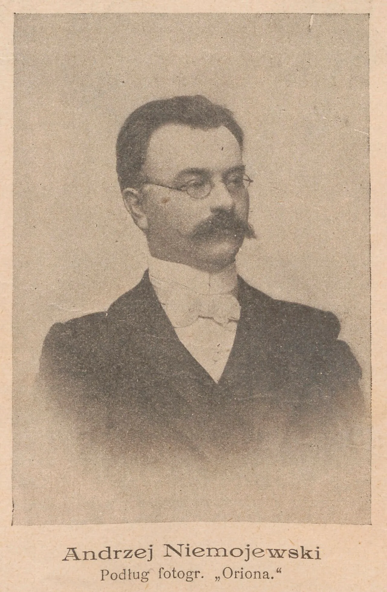 Porträt von Andrzej Niemojewski (1864–1921) – Gedenkseite