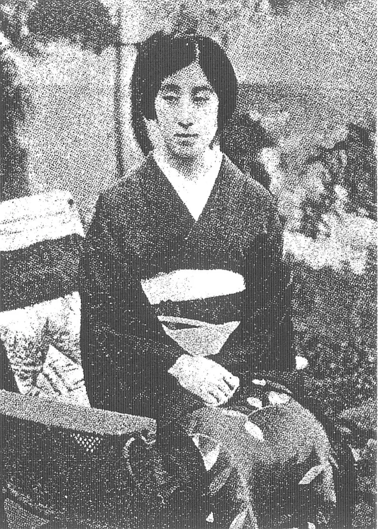 Porträt von Takeko Kujō (1887–1928) – Gedenkseite