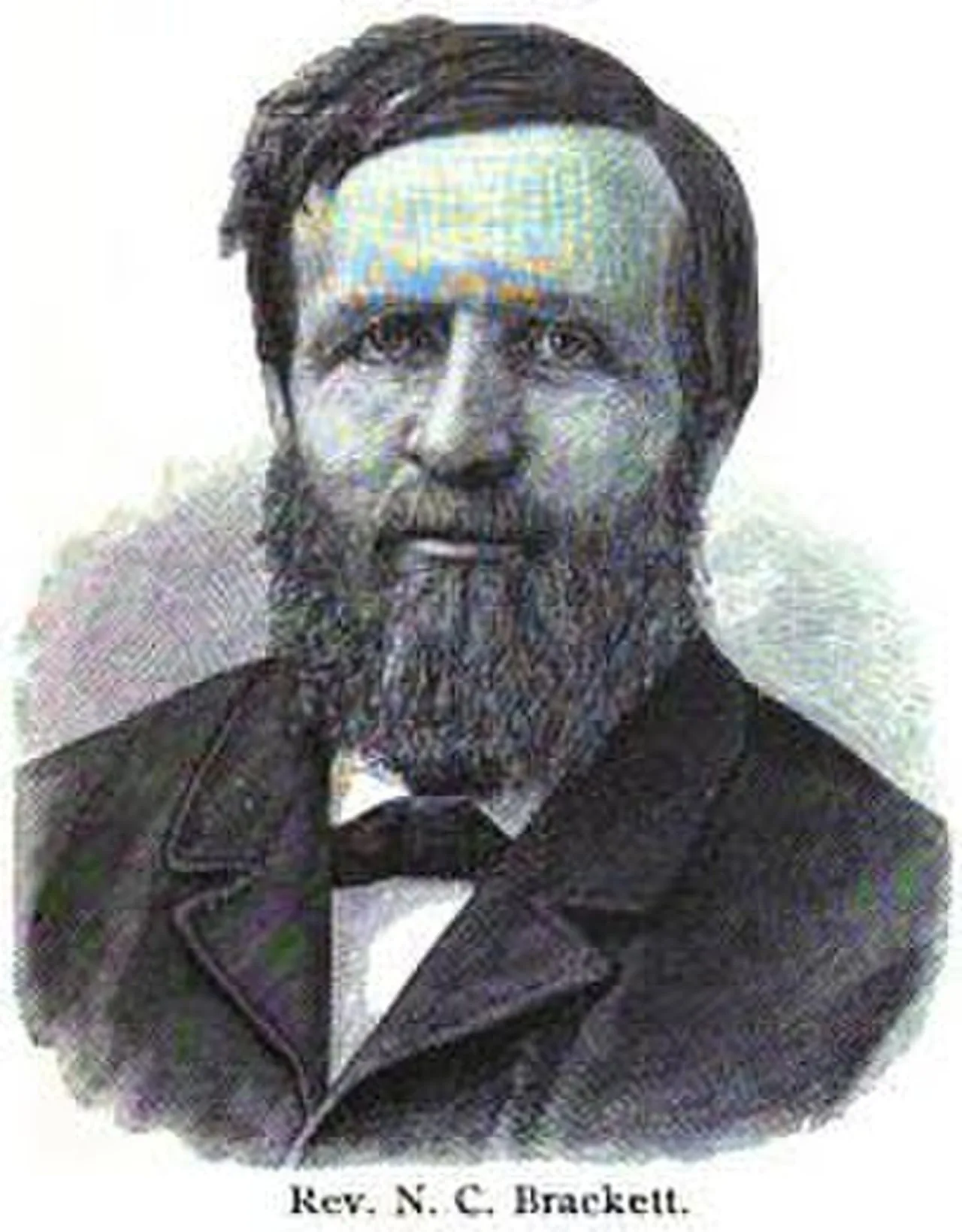 Porträt von Nathan Cook Brackett (1836–1910) – Gedenkseite