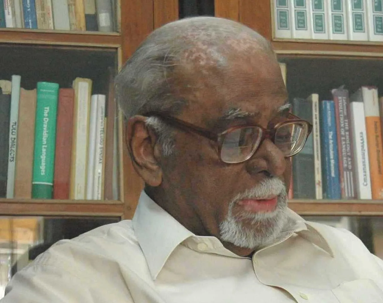 Portrait of Bhadriraju Krishnamurti (1928–2012) – memorial page