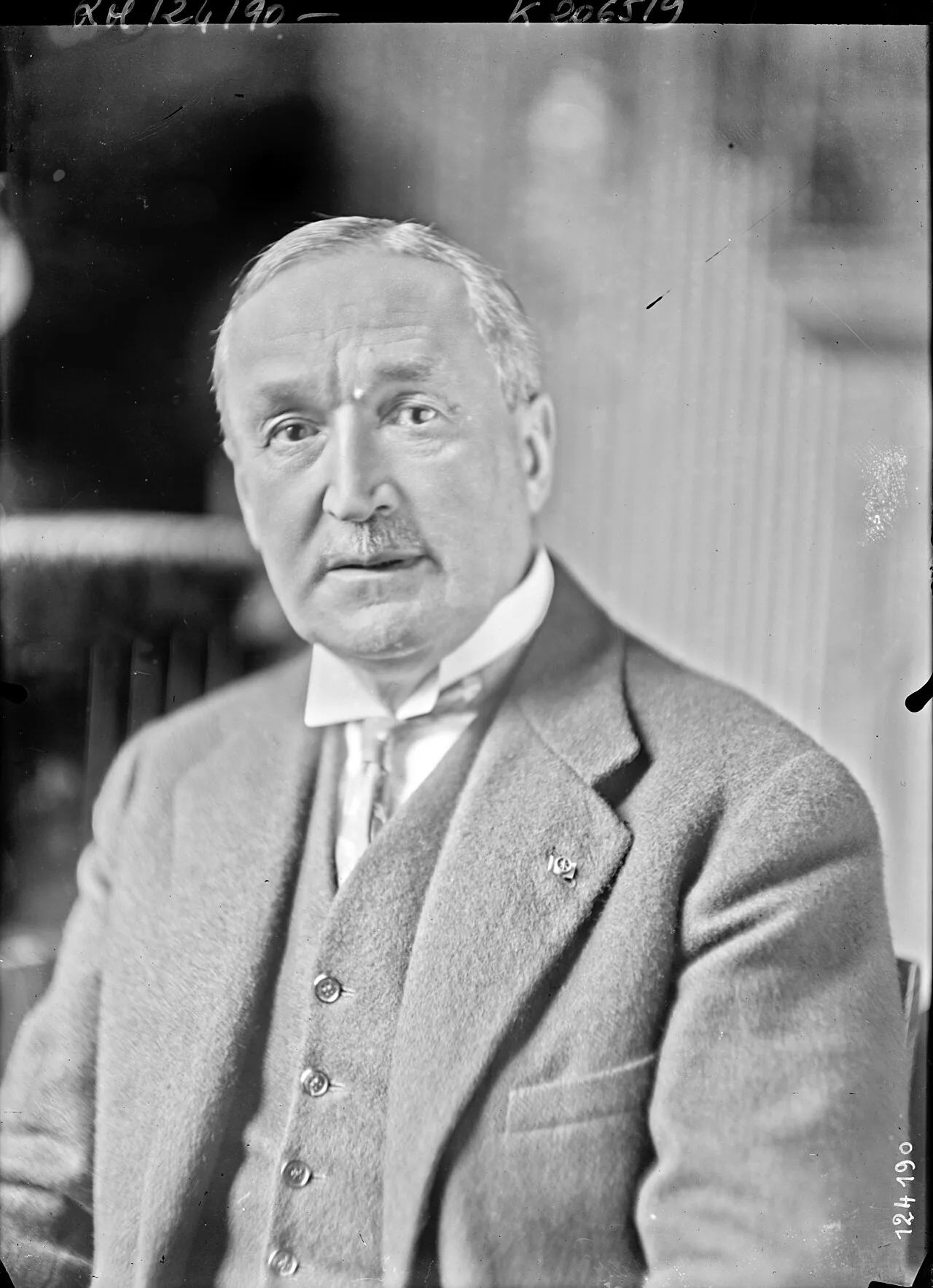 Porträt von Théodore Tissier (1866–1944) – Gedenkseite