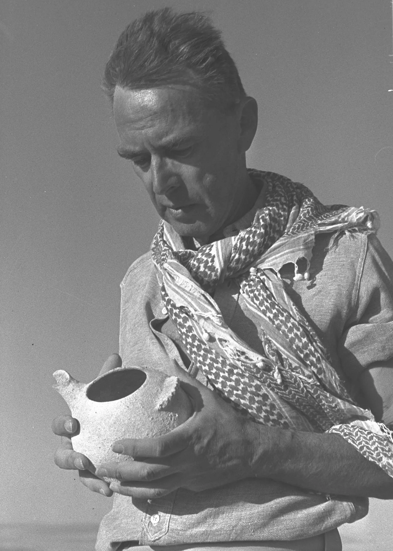 Portrait of Nelson Glueck (1900–1971) – memorial page