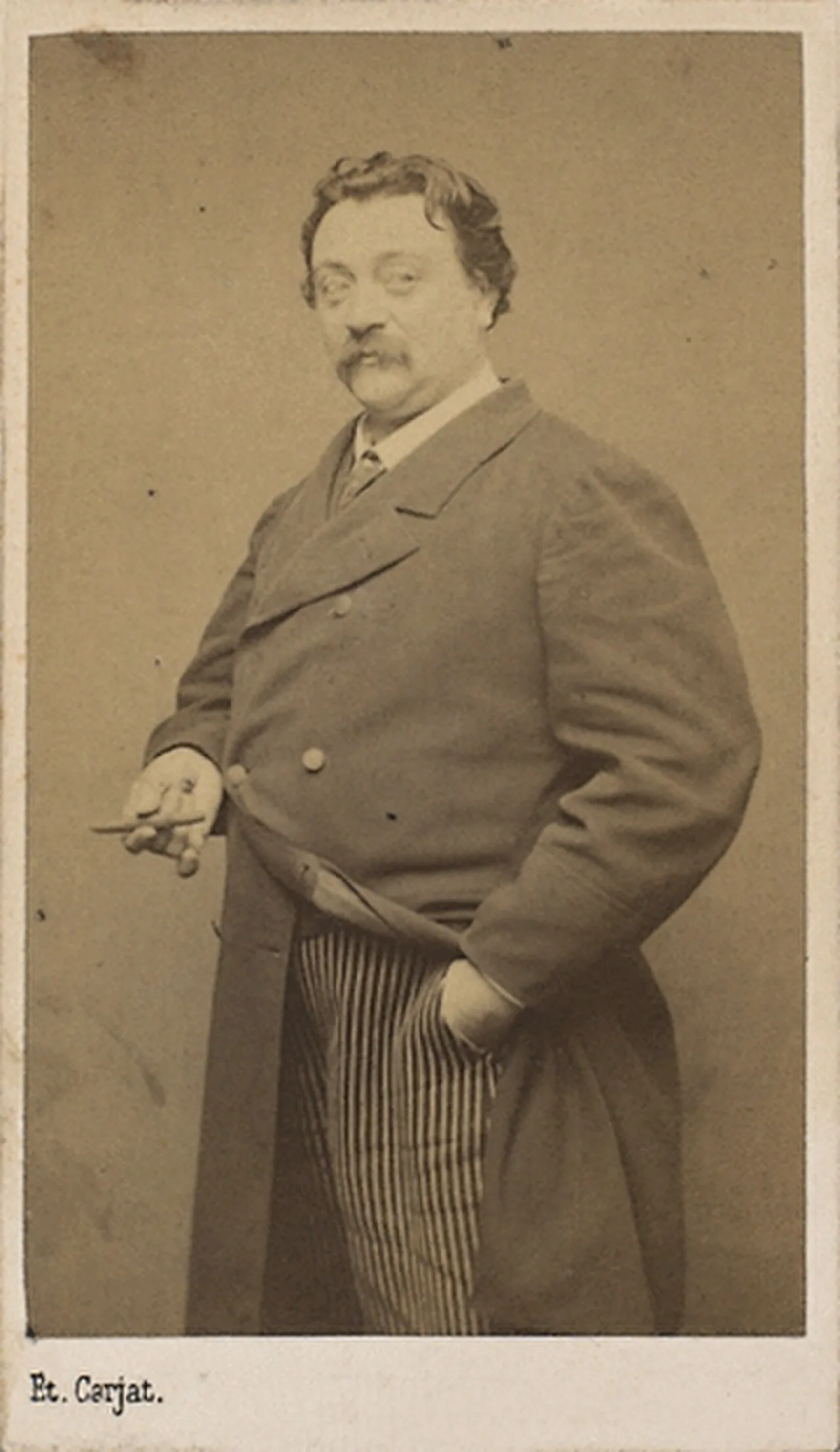 Porträt von Émile Durandeau (1827–1880) – Gedenkseite