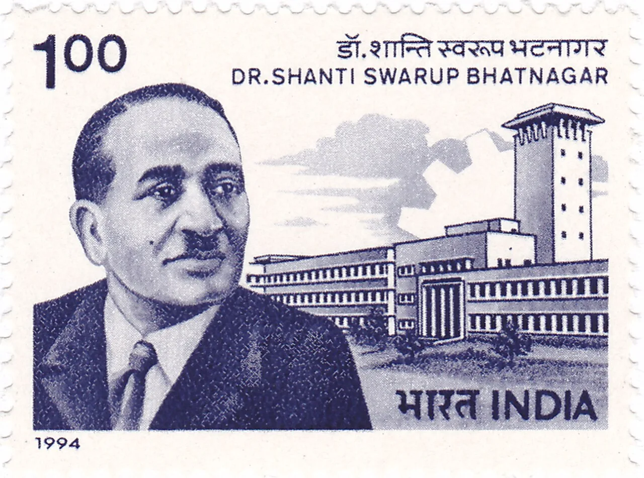 Porträt von Shanti Swaroop Bhatnagar (1894–1955) – Gedenkseite
