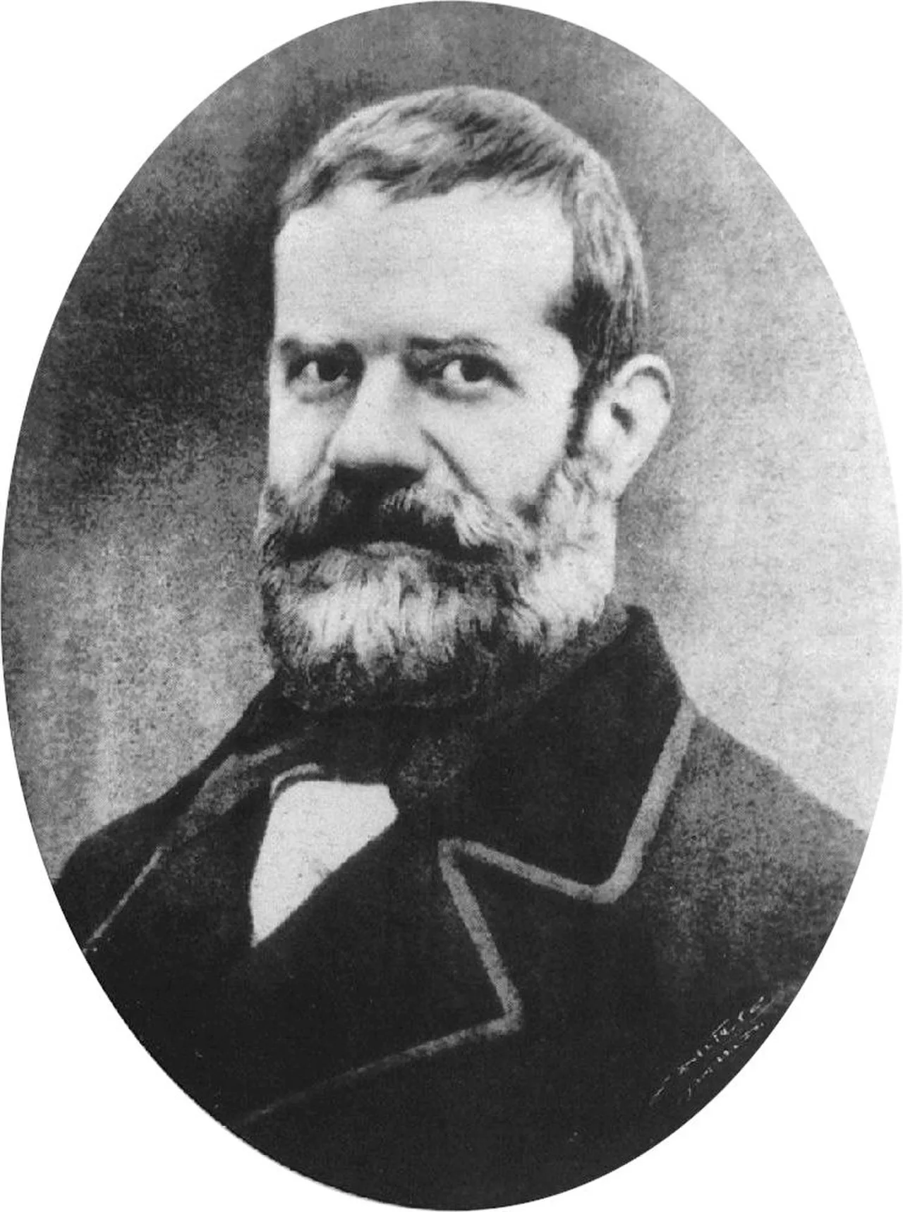 Portrait of Adriano Mari (1813–1887) – memorial page