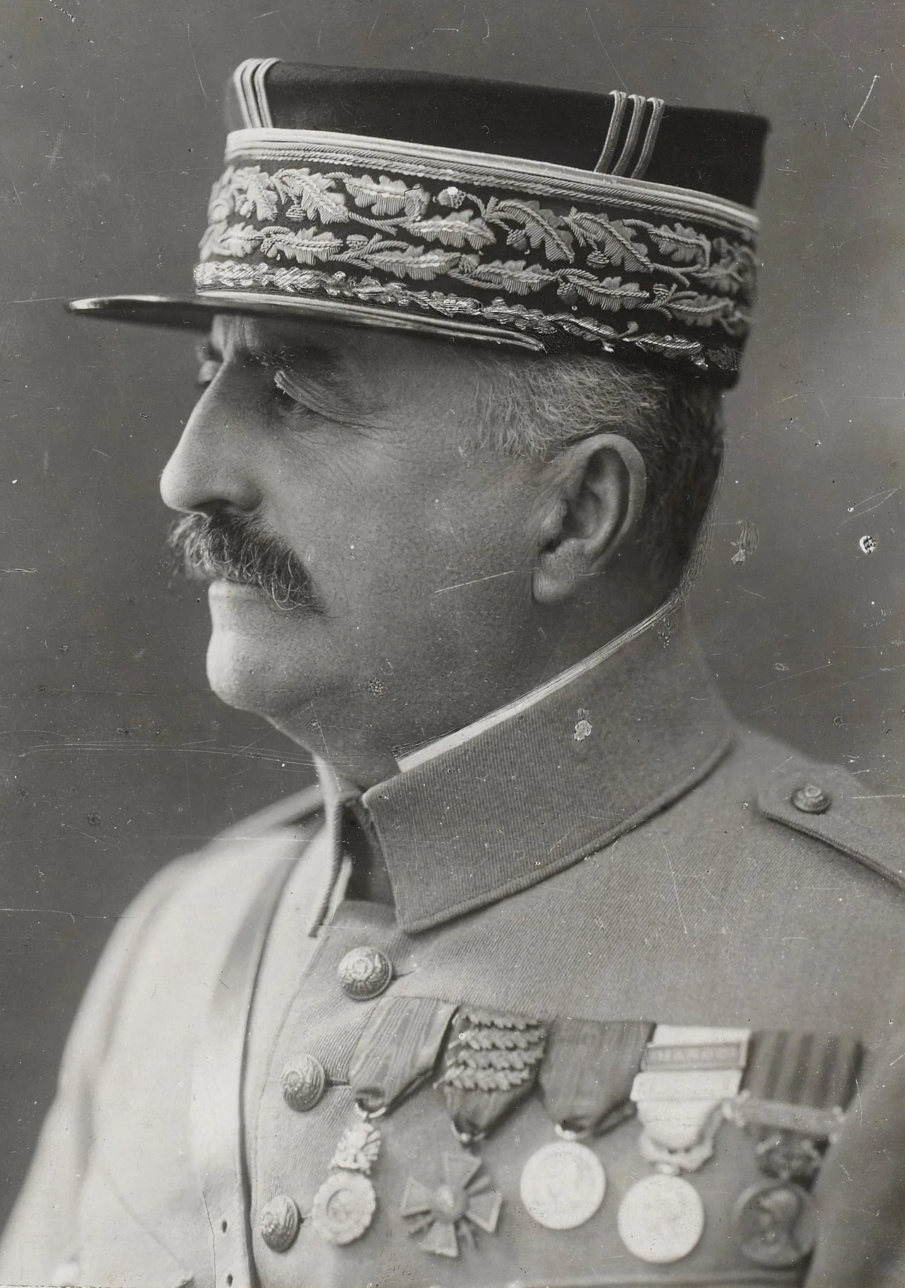 Porträt von Louis Félix Marie Franchet d’Espèrey (1856–1942) – Gedenkseite