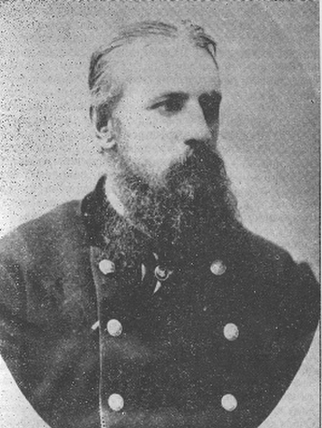 Porträt von Michail Alexandrowitsch Chitrowo (1837–1896) – Gedenkseite