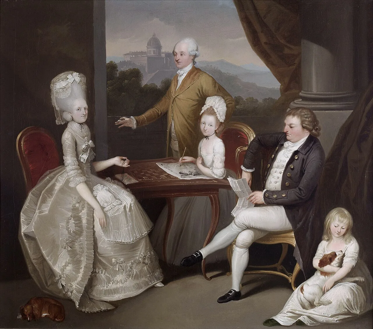 Porträt von Aubrey Beauclerk, 5th Duke of St Albans (1740–1802) – Gedenkseite