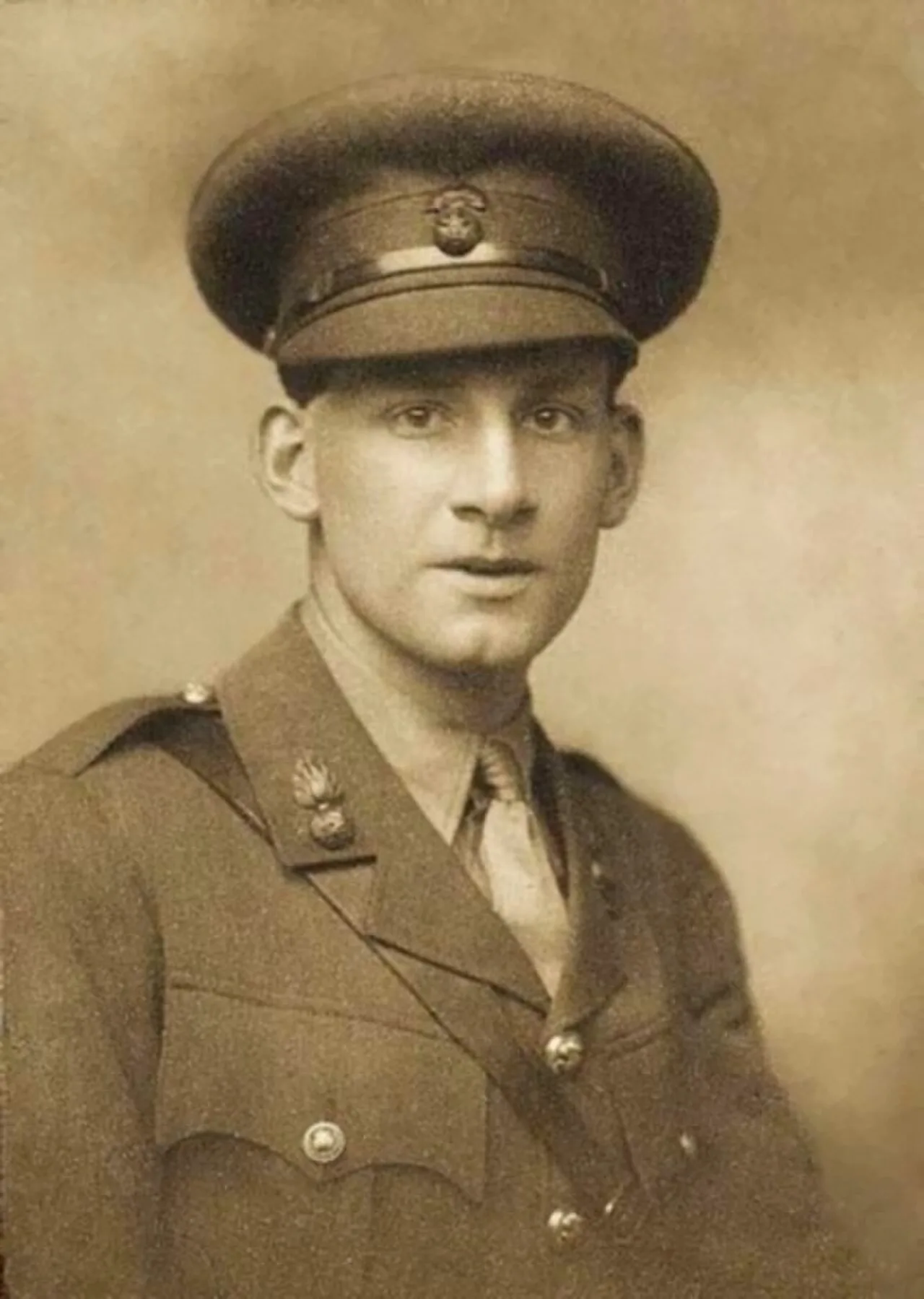 Porträt von Siegfried Sassoon (1886–1967) – Gedenkseite