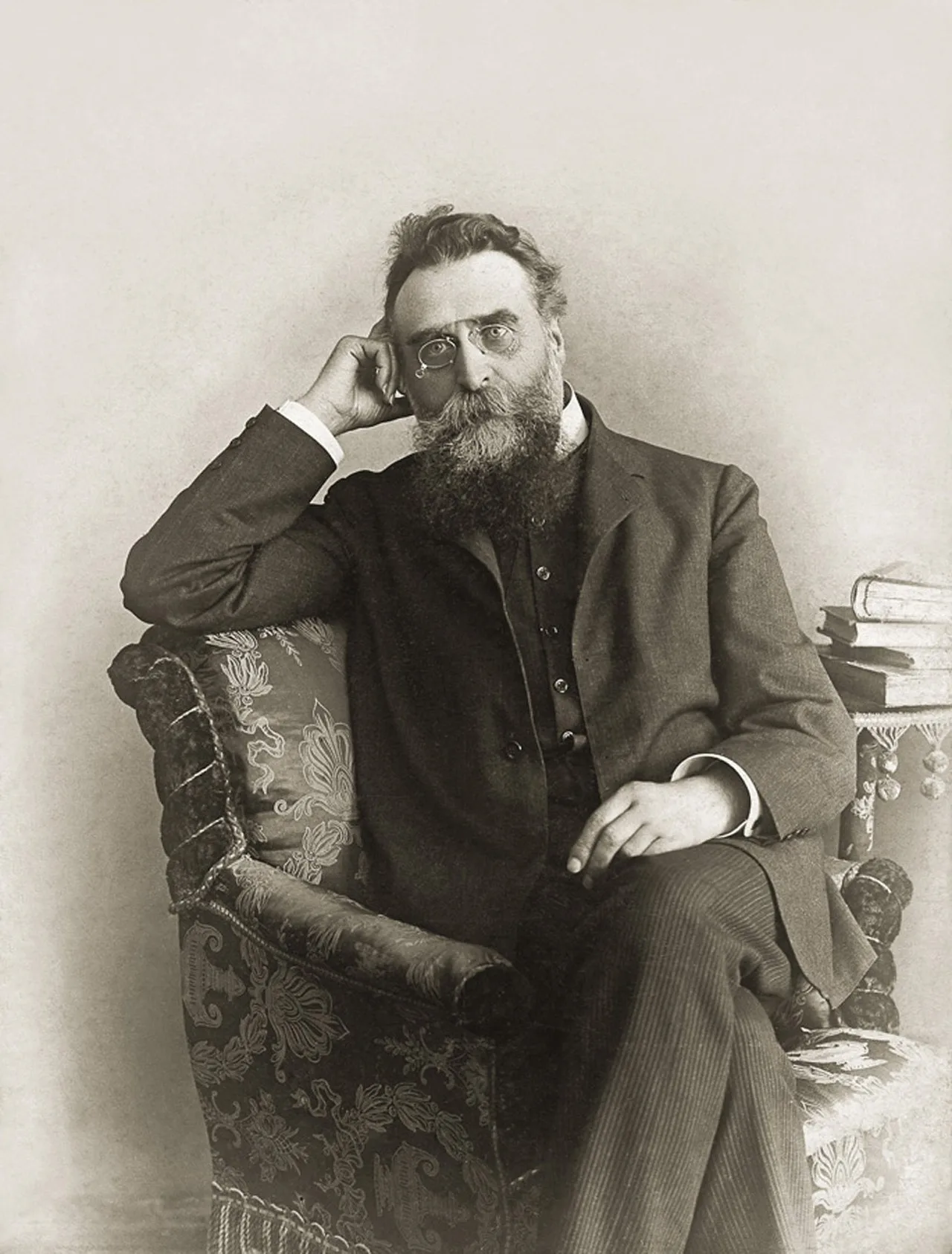 Porträt von Jonas Basanavičius (1851–1927) – Gedenkseite
