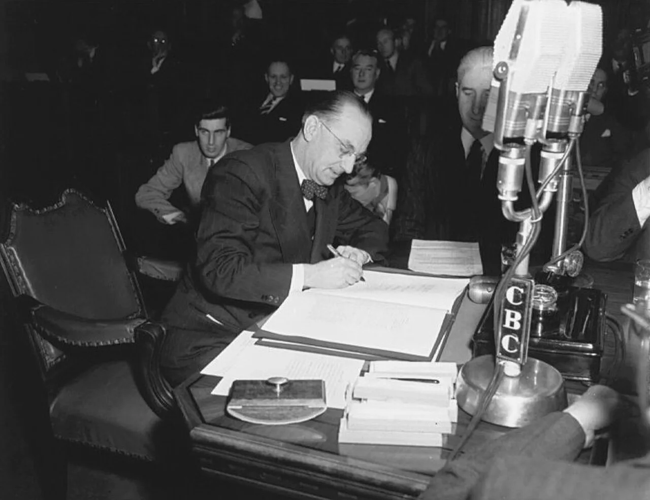 Porträt von Joey Smallwood (1900–1991) – Gedenkseite
