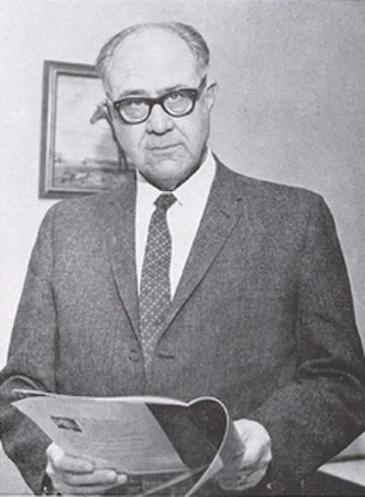Porträt von Frank B. Morrison (1905–2004) – Gedenkseite
